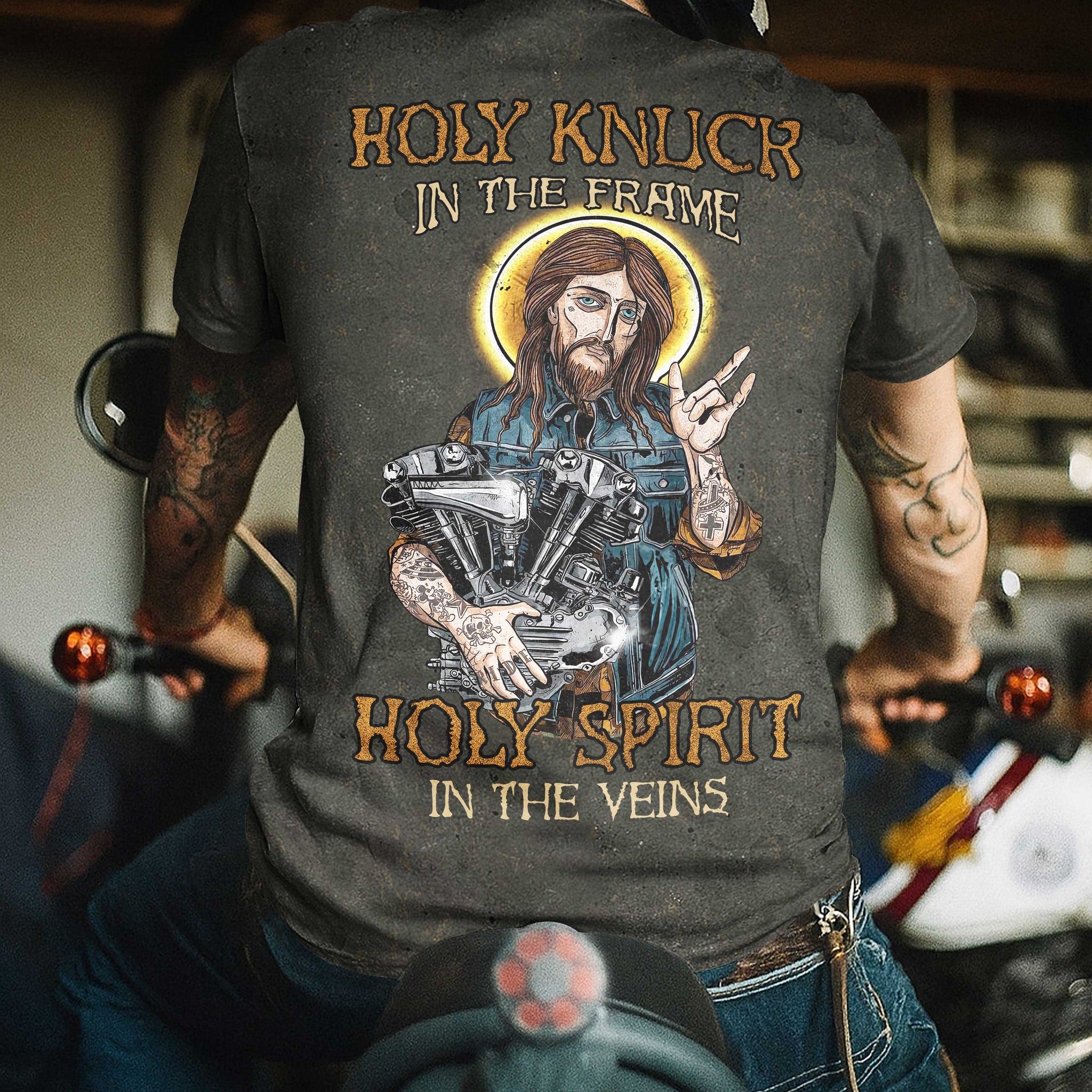Holy Knuck In The Frame All Over Print T-Shirt