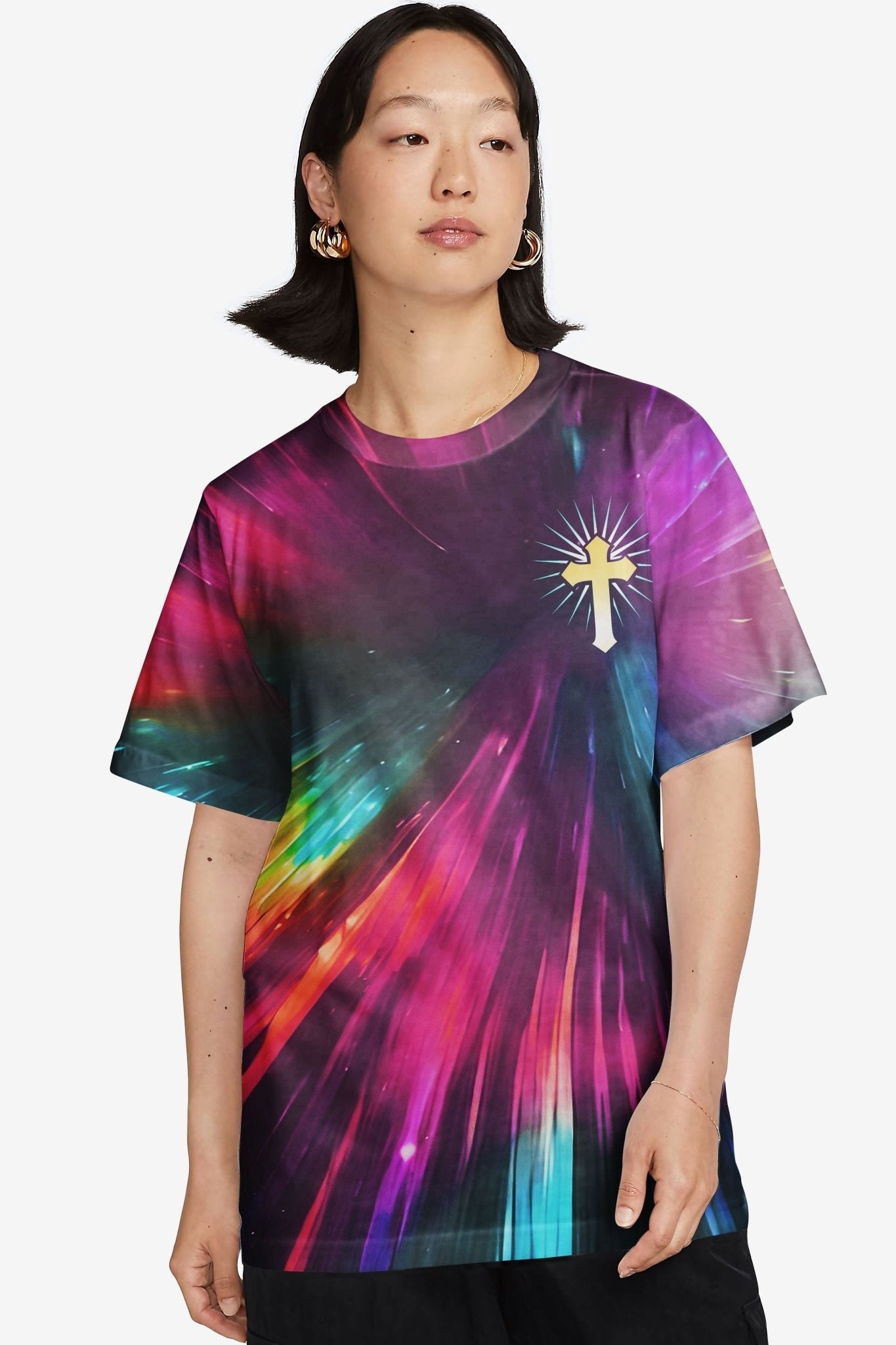 For God So Loved The World All Over Print T-shirt