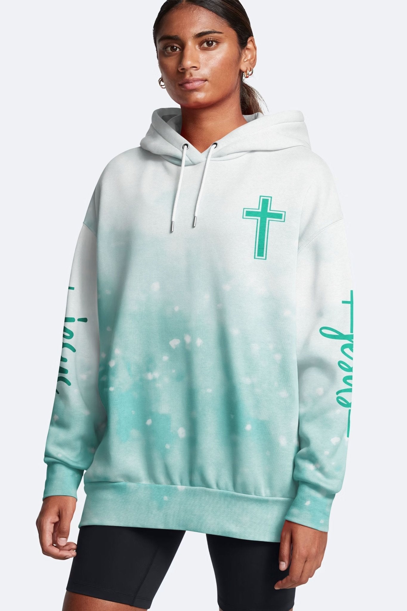 Jesus Is My Living Hope All Over Print Hoodie