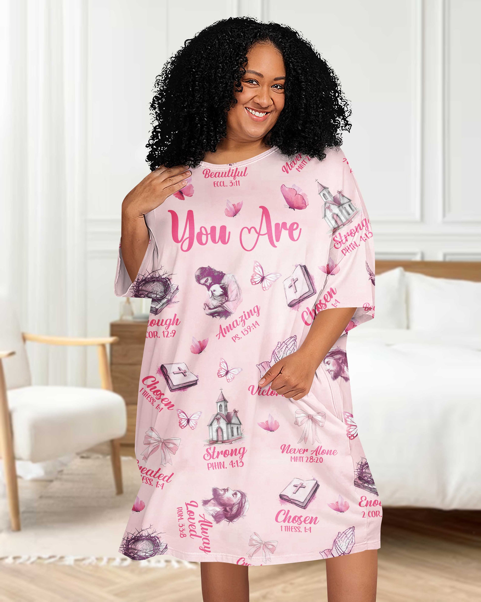 You Are  All Over Print Sleep Tee