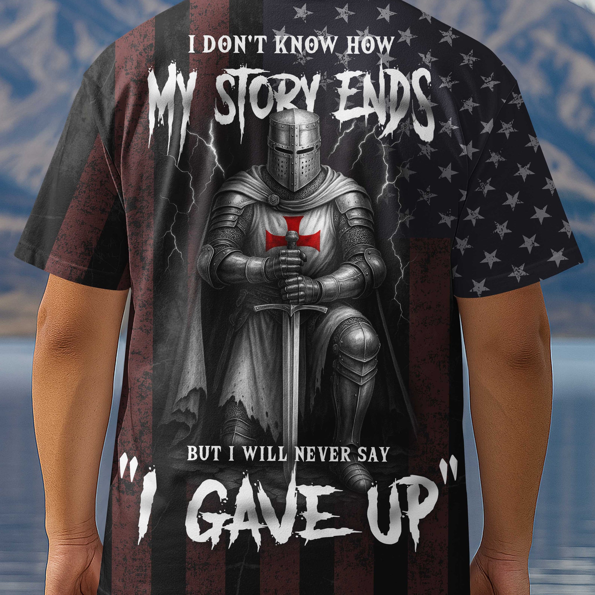 I Don't Know How My Story Ends All Over Print T-Shirt