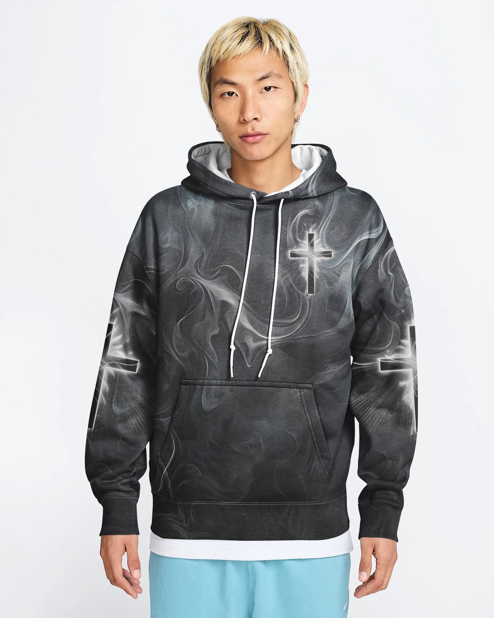 A Child Of God A Man Of Faith All Over Print Hoodie