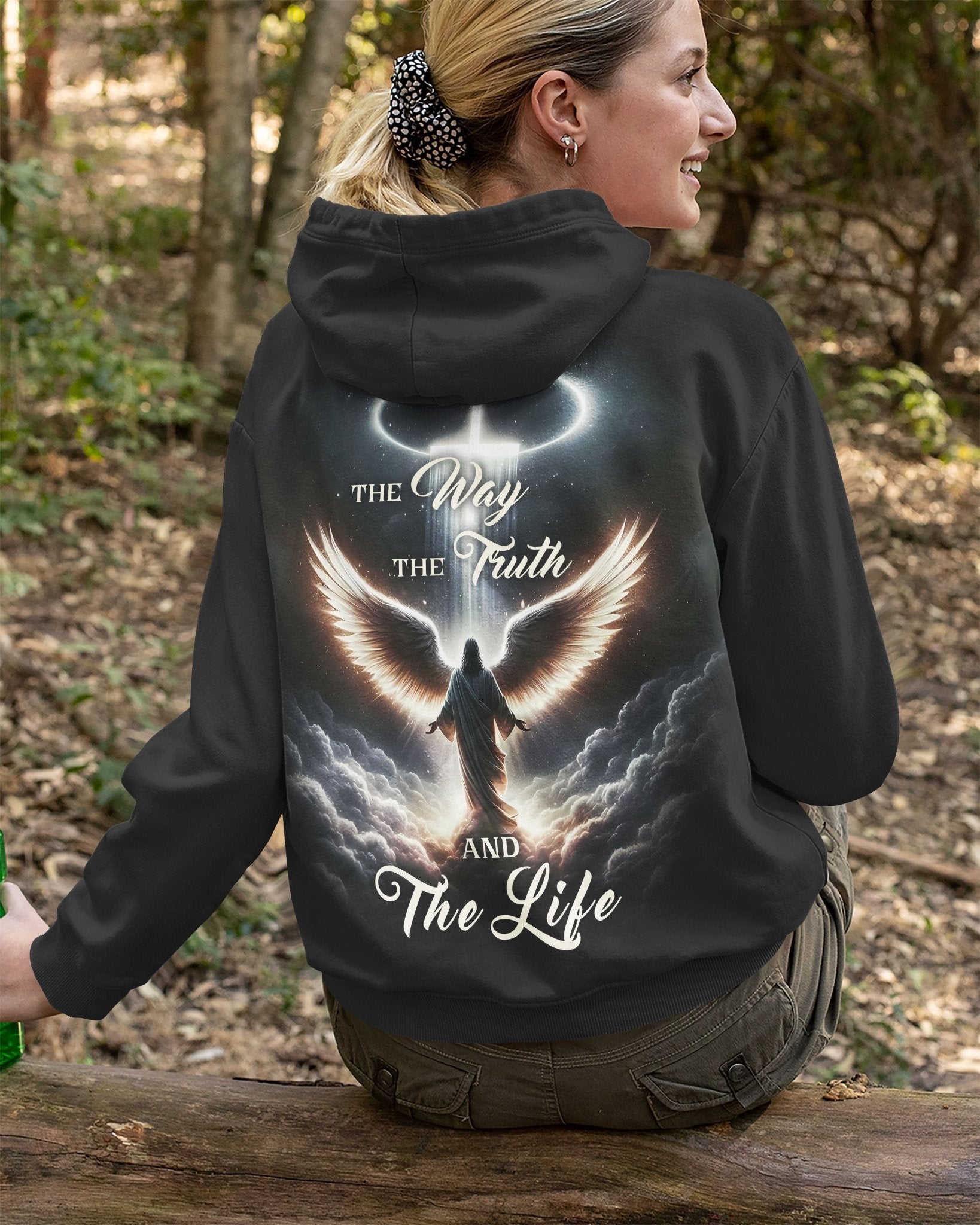 The Way The Truth And The Life All Over Print Zip Hoodie