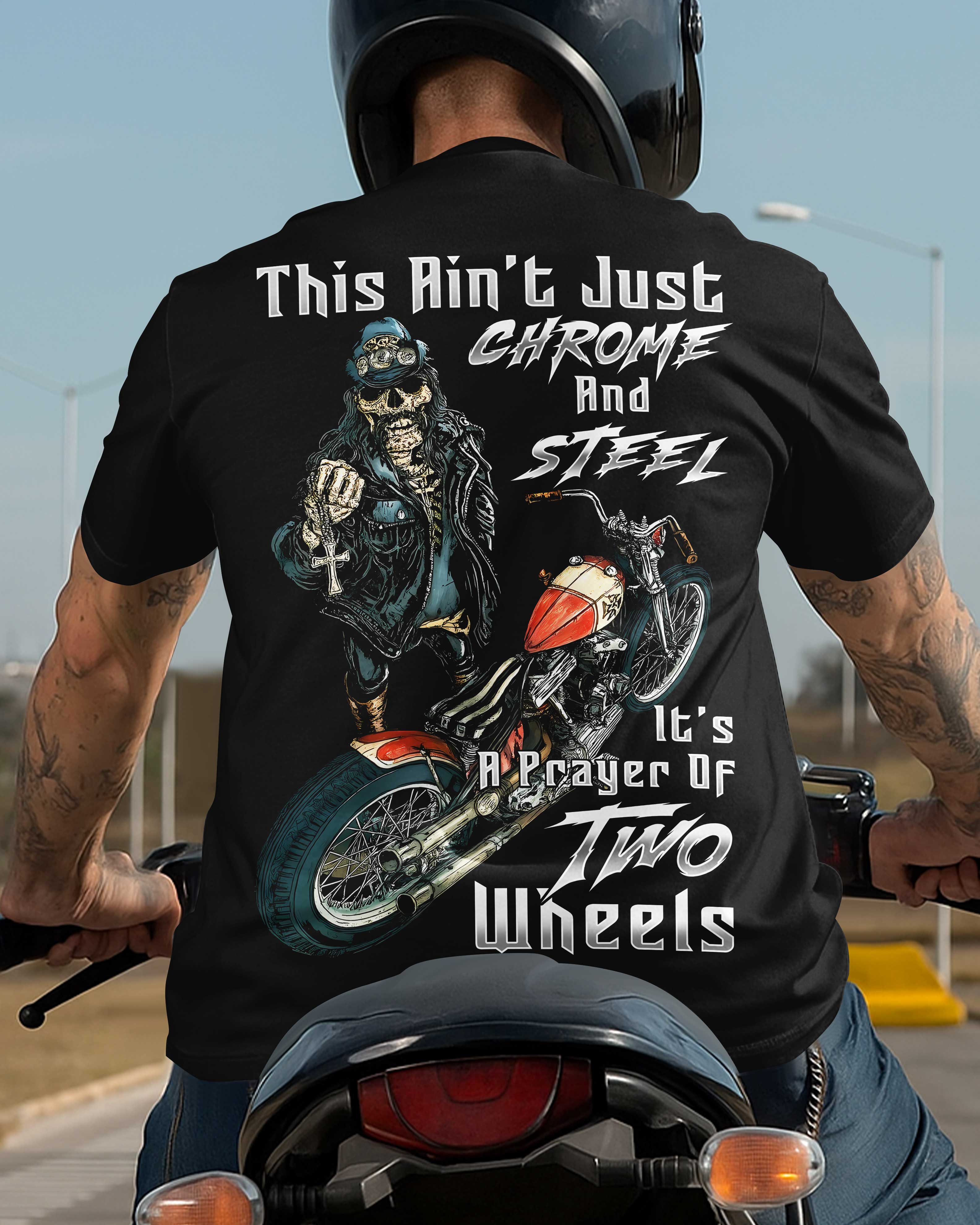 This Ain't Just Chrome And Steel All Over Print T-Shirt