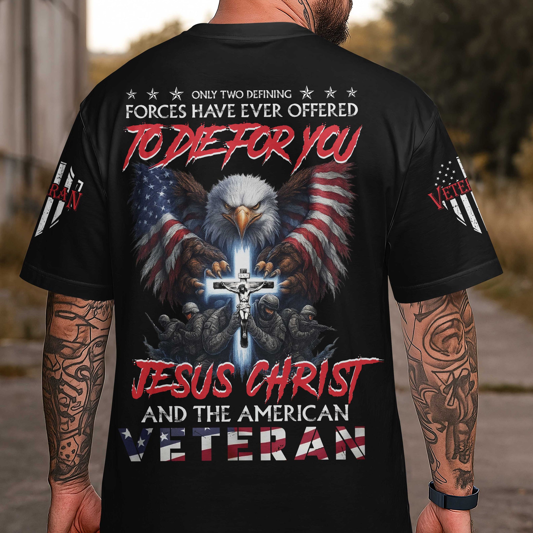 Only Two Defining Forces Have Ever Offered All Over Print T-Shirt