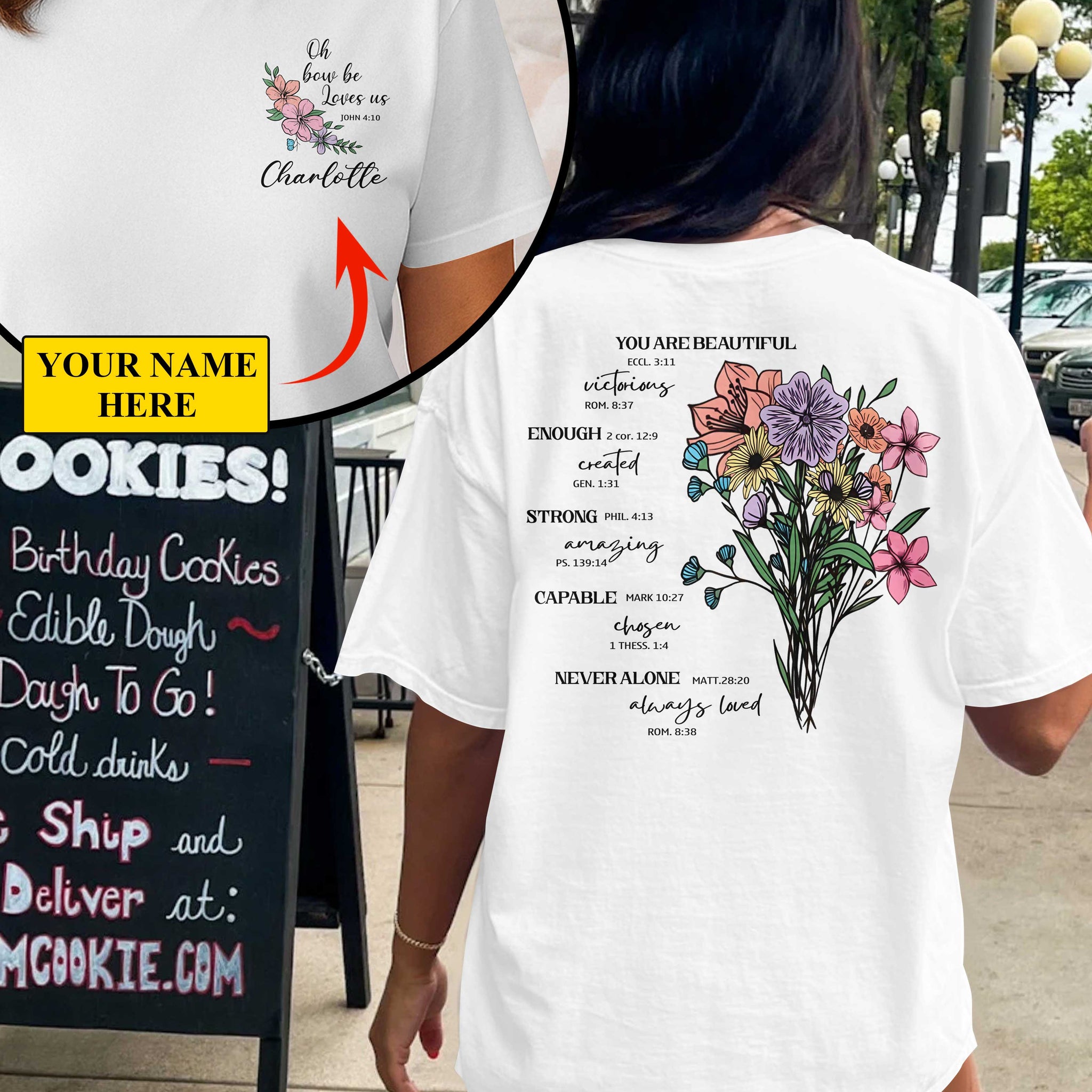 You Are Beautiful Custom T-Shirt