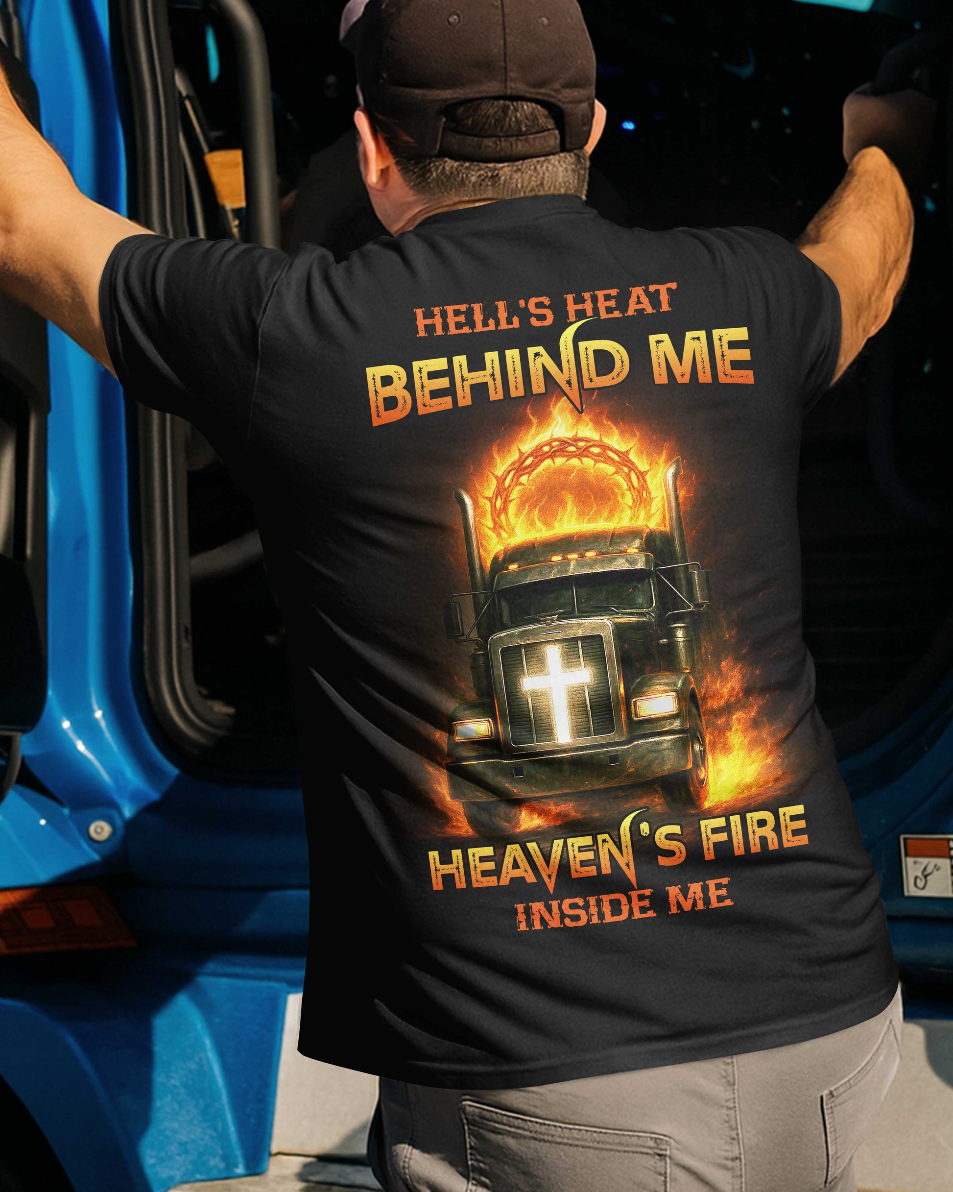 Hell's Heat Behind Me All Over Print T-Shirt