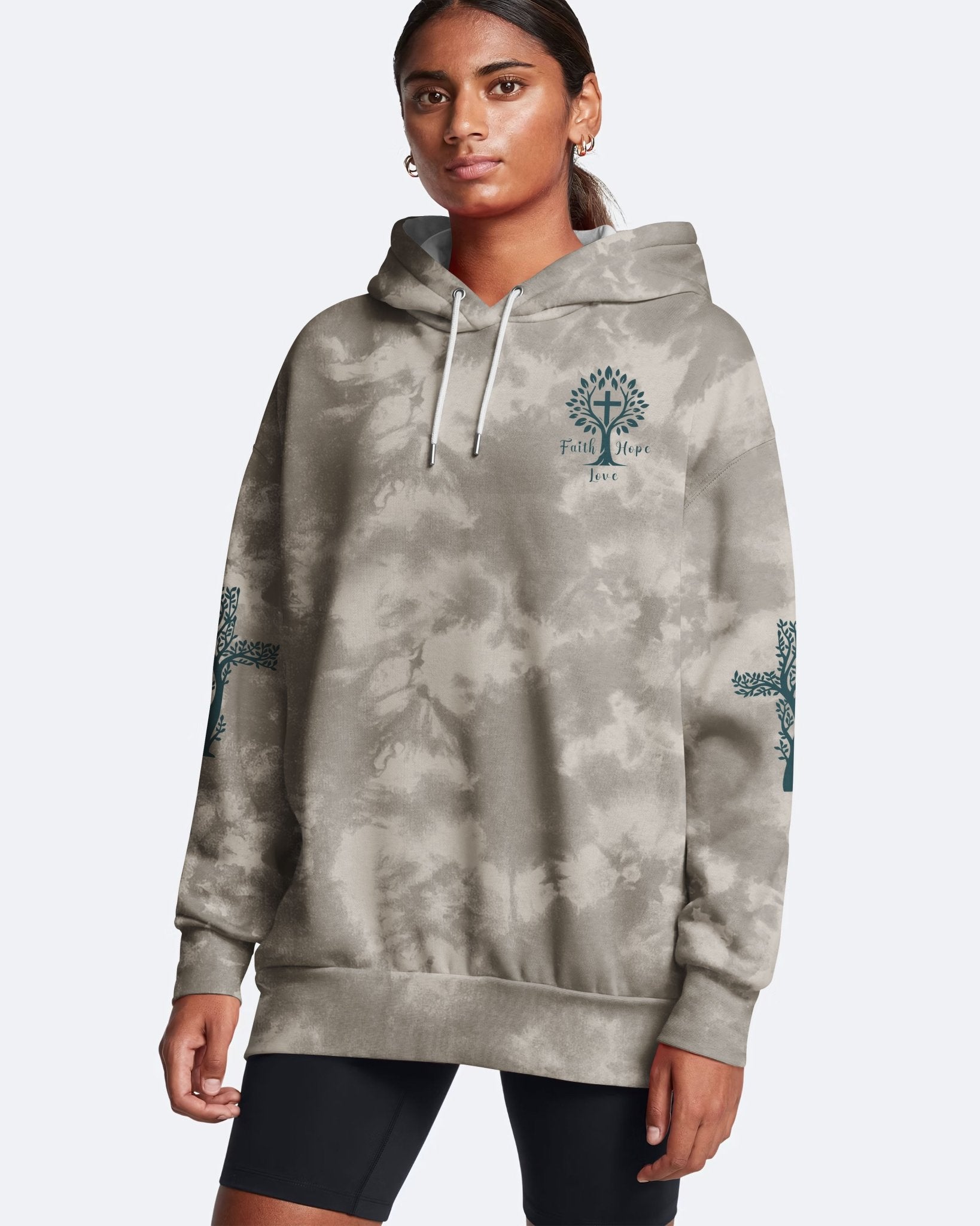 Rooted In Christ All Over Print Hoodie