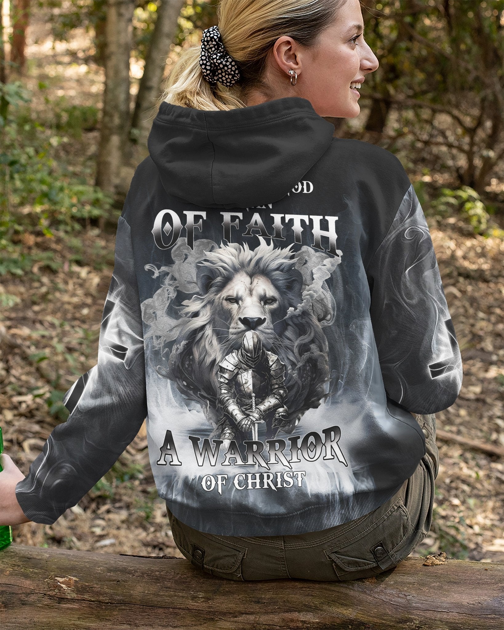 A Child Of God A Man Of Faith All Over Print Hoodie