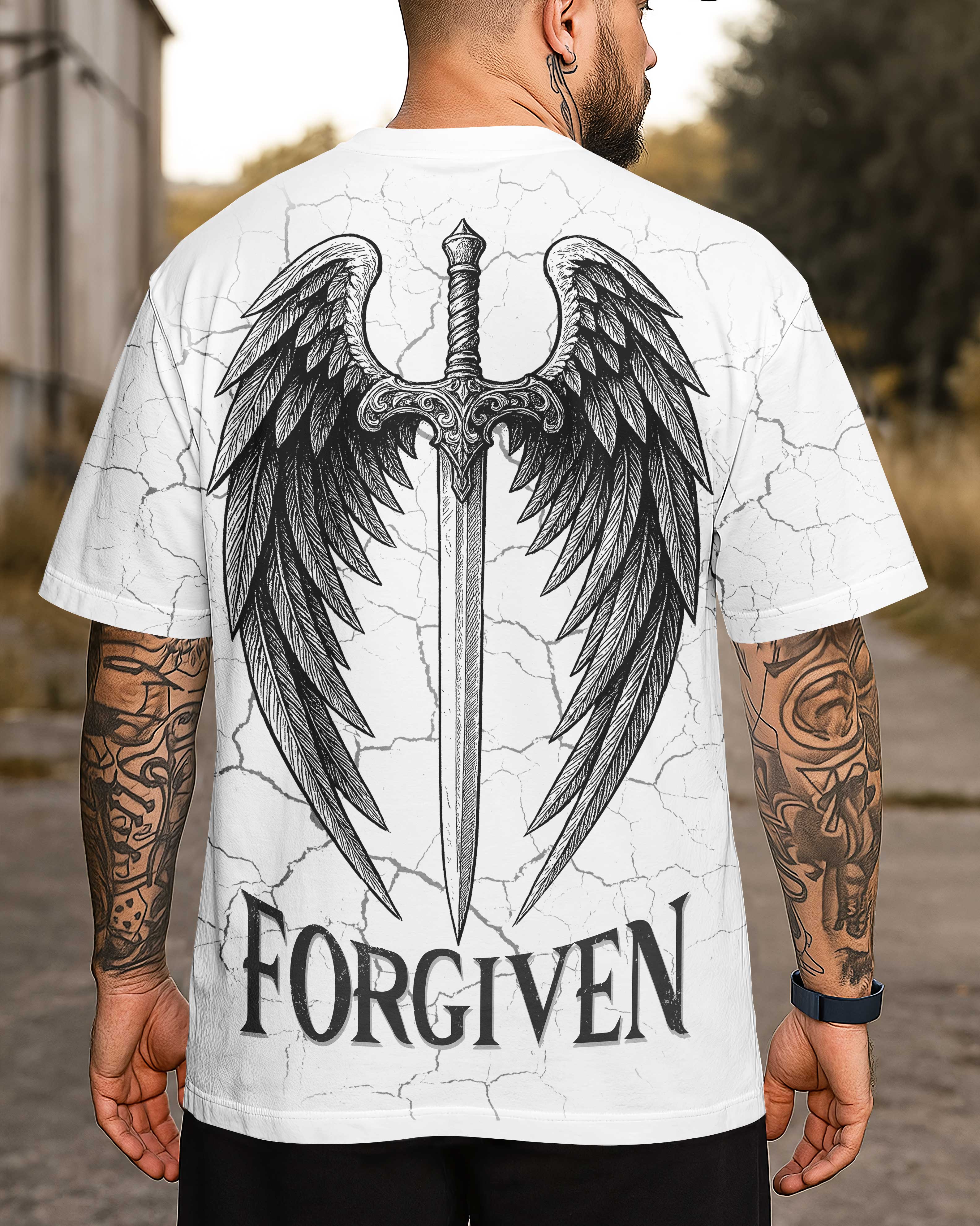 Forgiven All Over Print T-Shirt