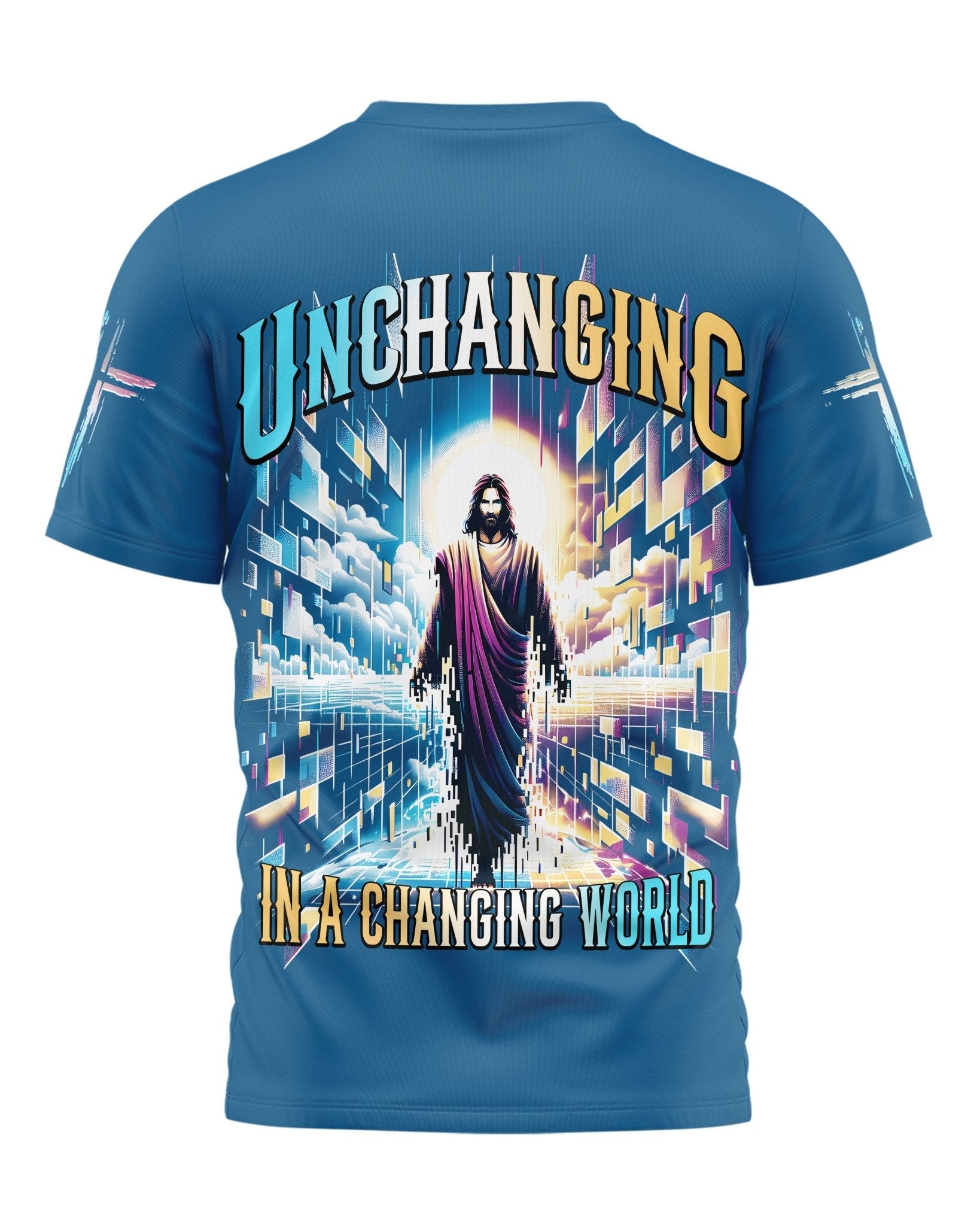 Unchanging In A Changing World All Over Print T-shirt