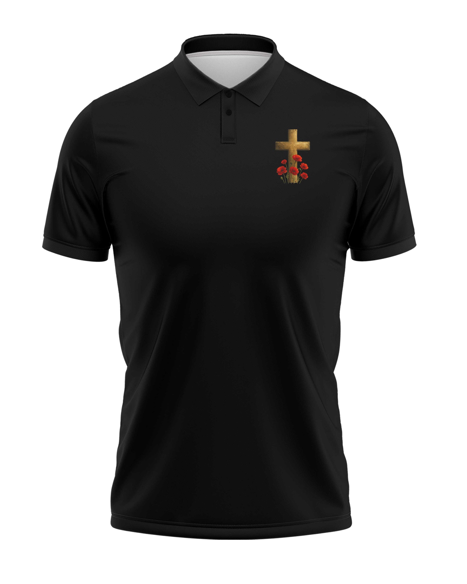I Knelt To Pray All Over Print Polo