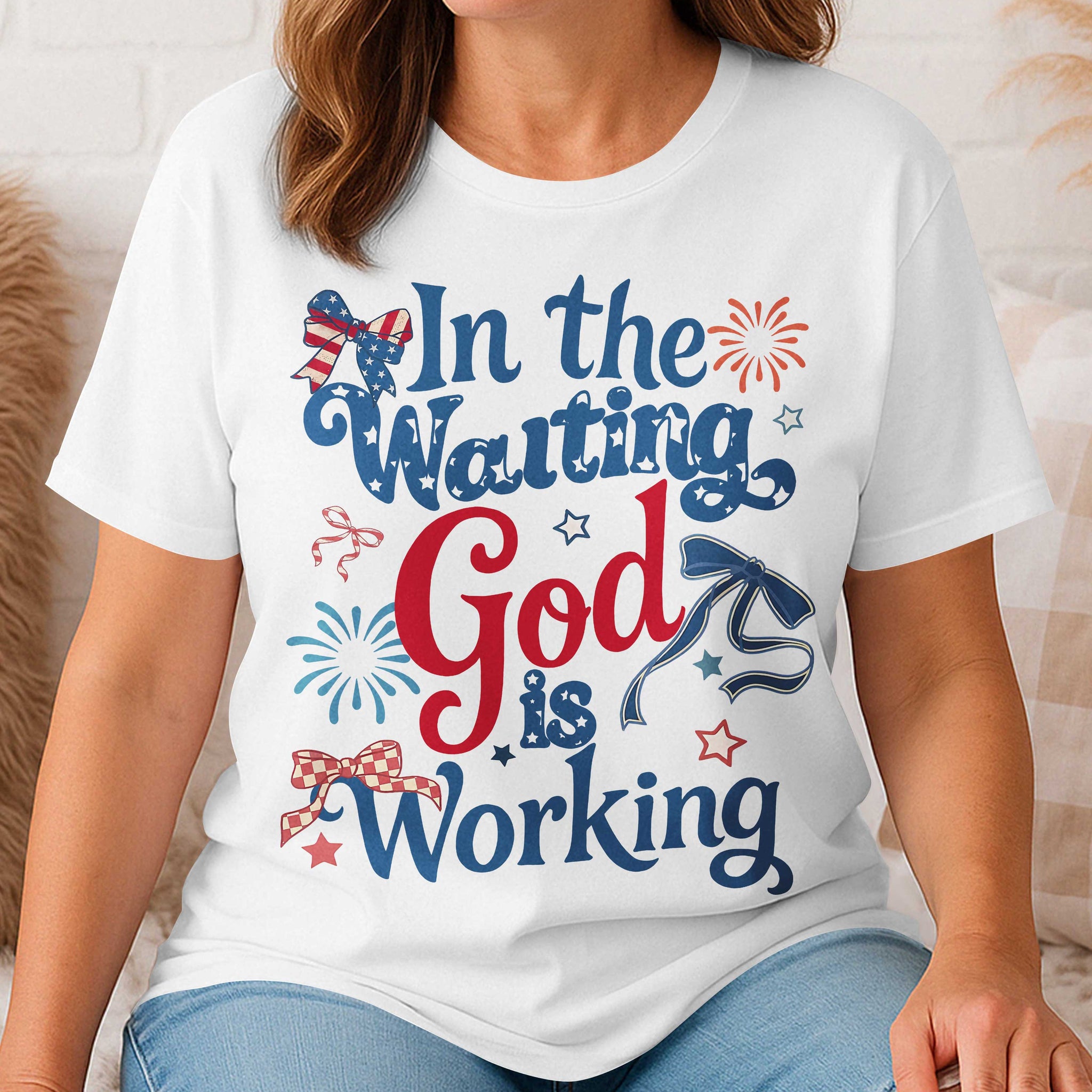 In The Waiting God Is Working T-Shirt