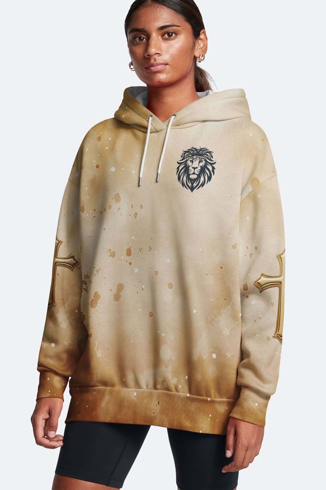Behold The Lion Of The Tribe Of Judah Has Triumphed All Over Print Hoodie