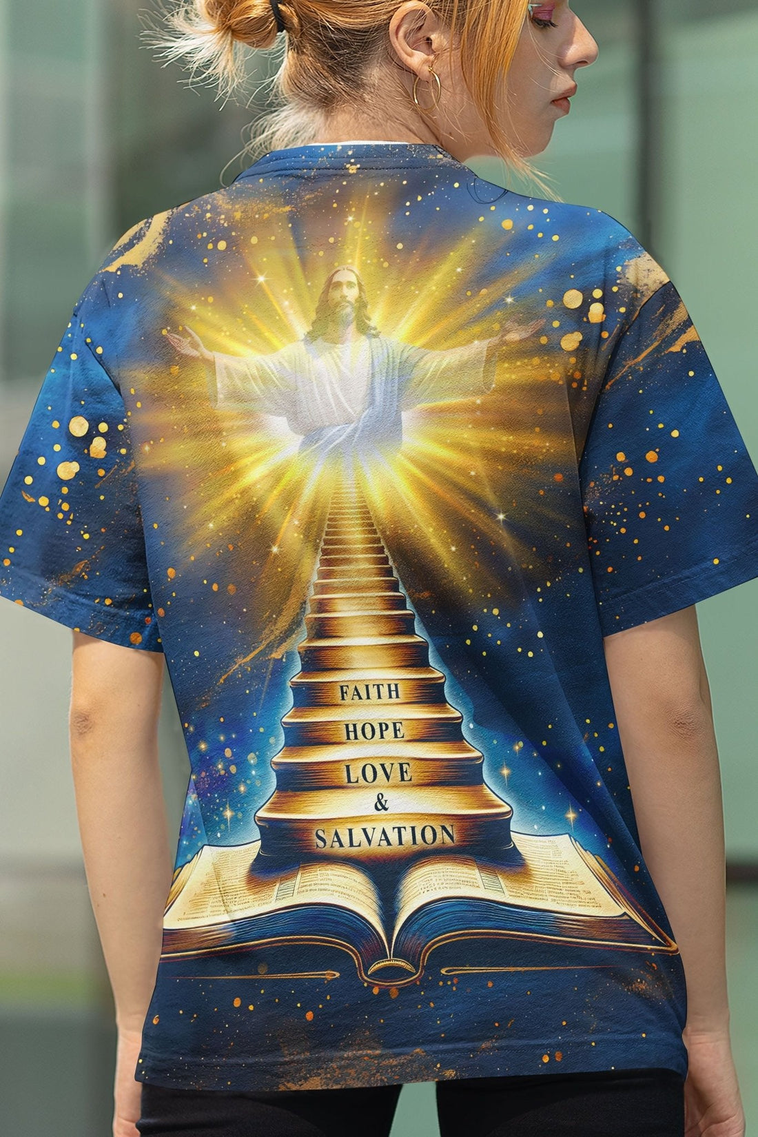 Faith Hope Love & Salvation All Over Print T-shirt