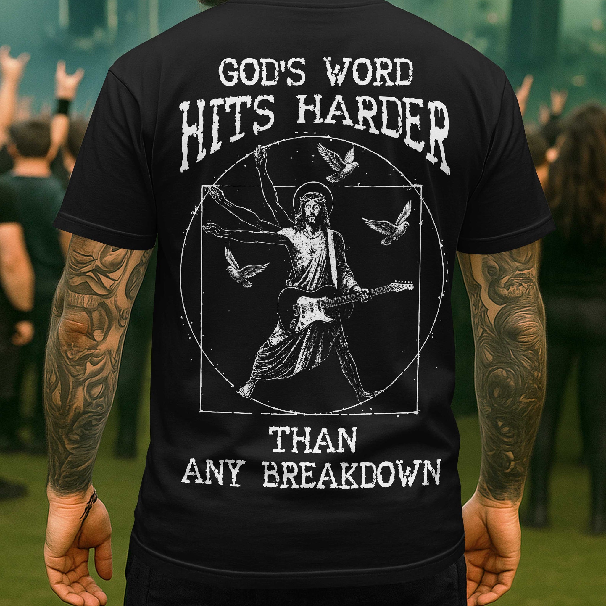 God's Word Hits Harder Than Any Breakdown T-Shirt