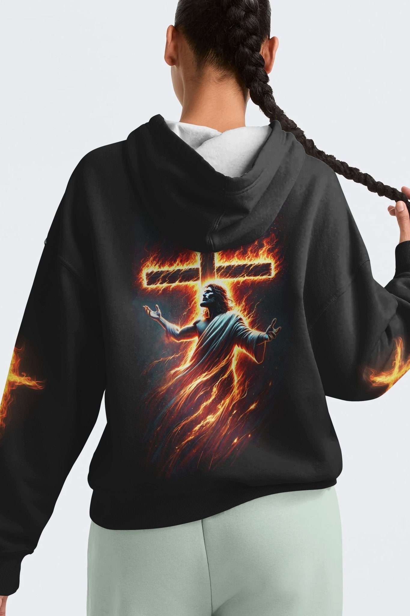 There's No Greater Love Than This All Over Print Hoodie