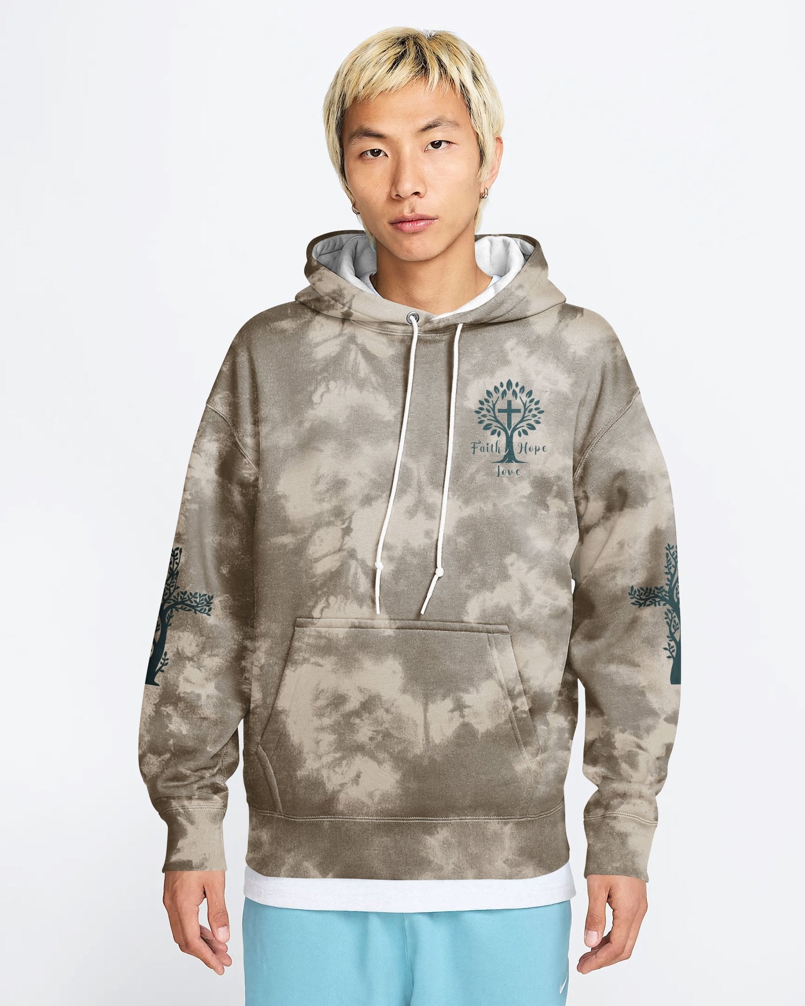Rooted In Christ All Over Print Hoodie