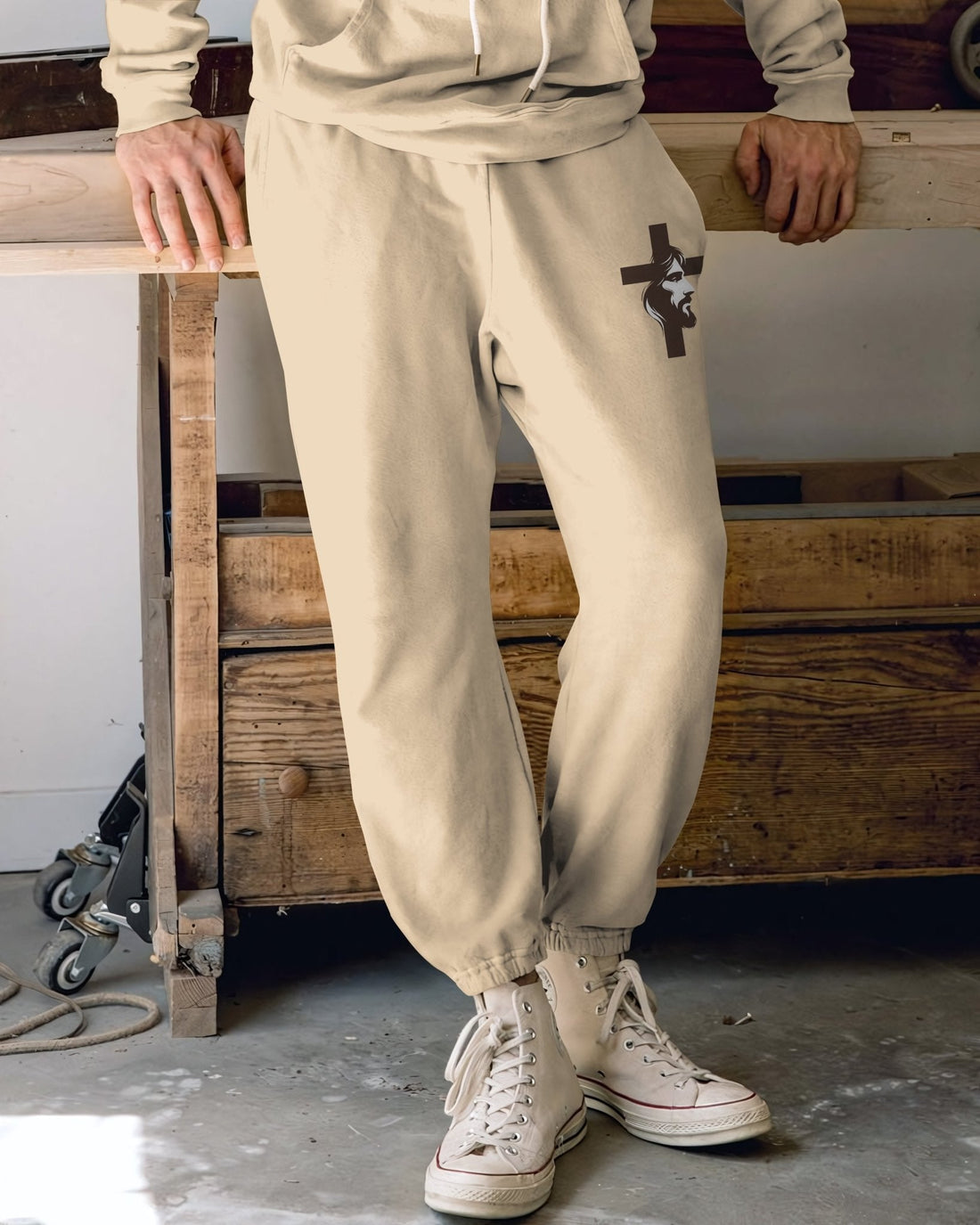 I Am His And He Is Mine All Over Print Jogger Pants