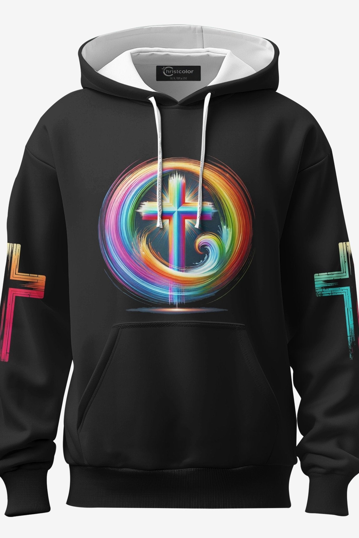 Rooted In Christ Jesus Is Light All Over Print Hoodie