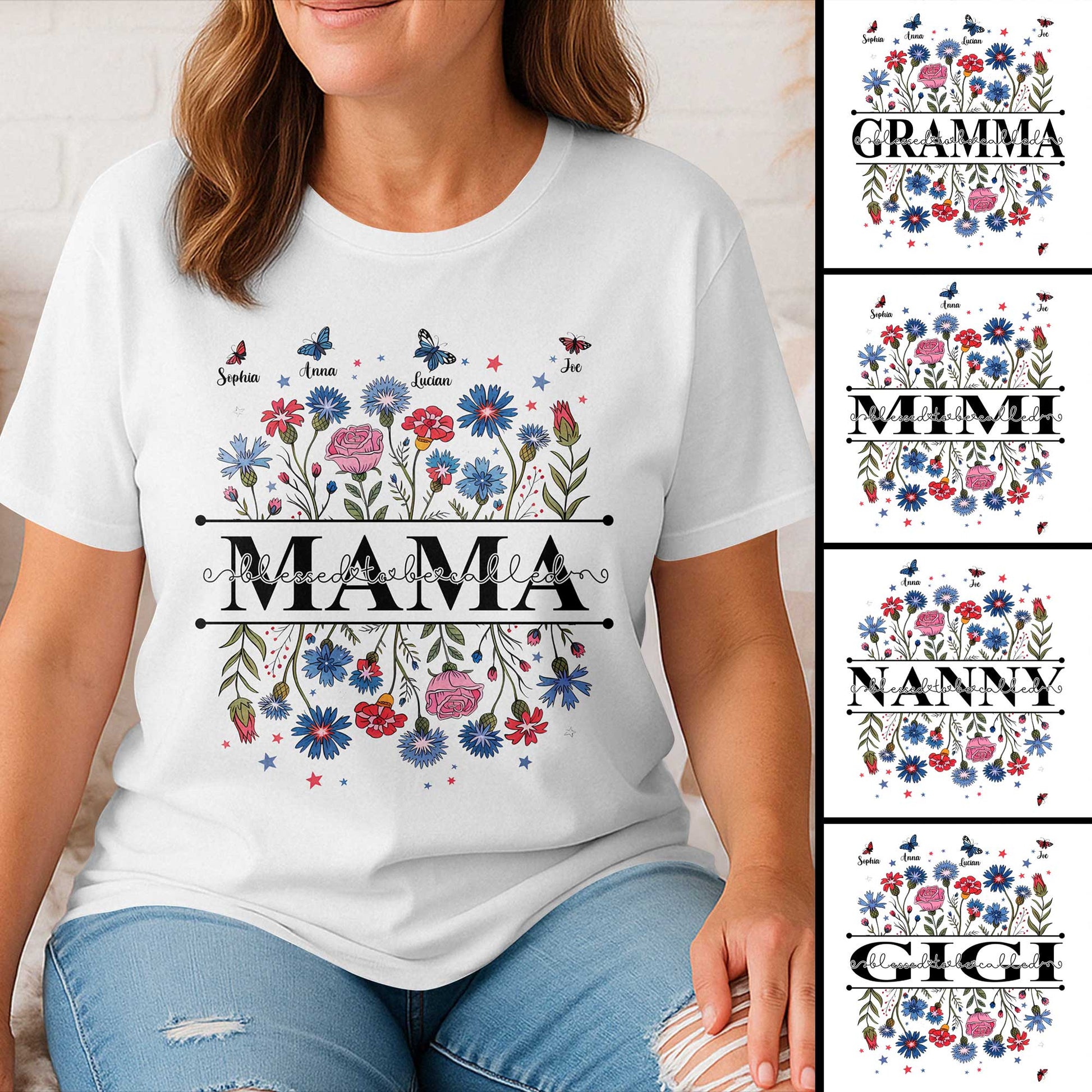 Blessed To Be Called Mama T-Shirt