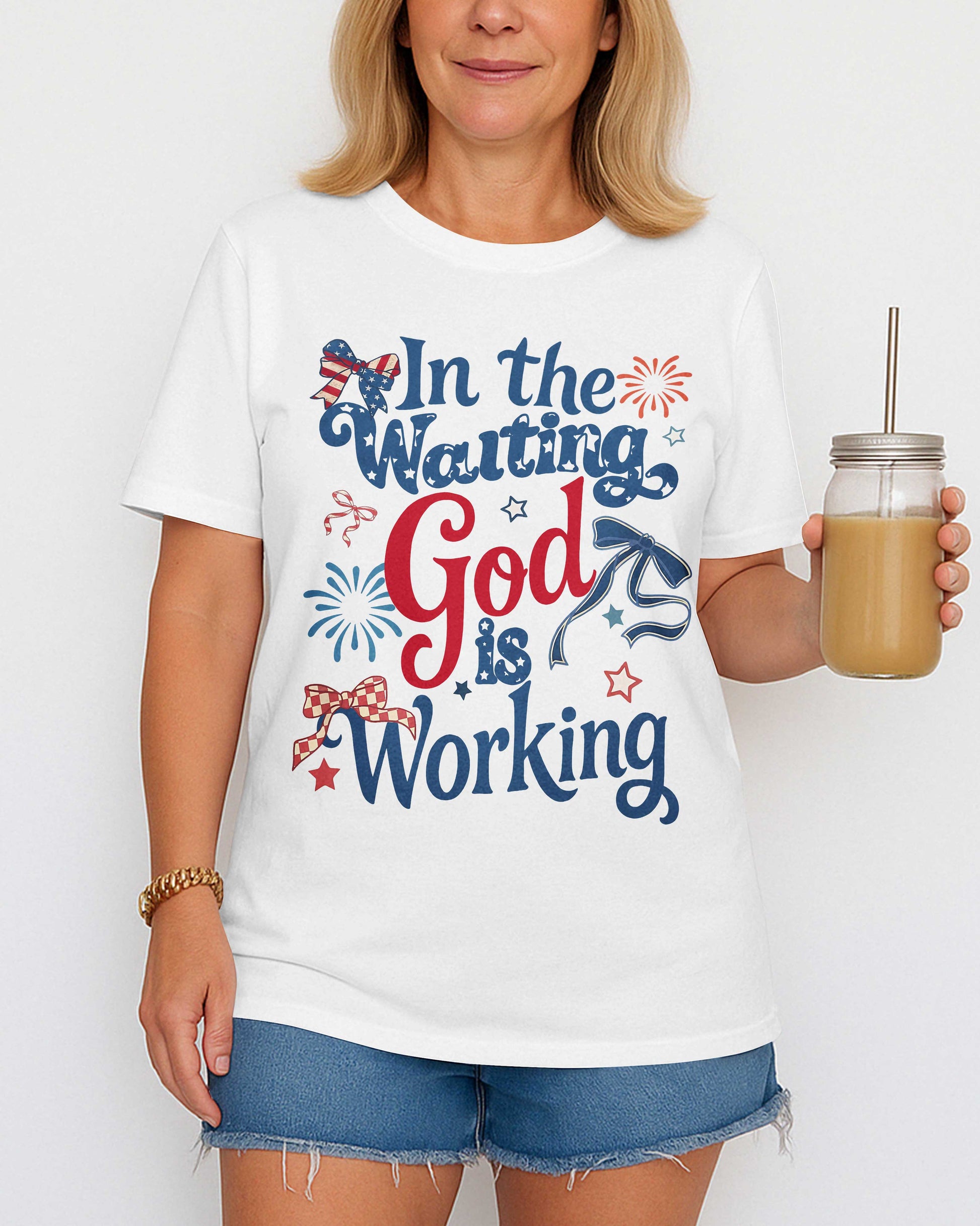 In The Waiting God Is Working T-Shirt
