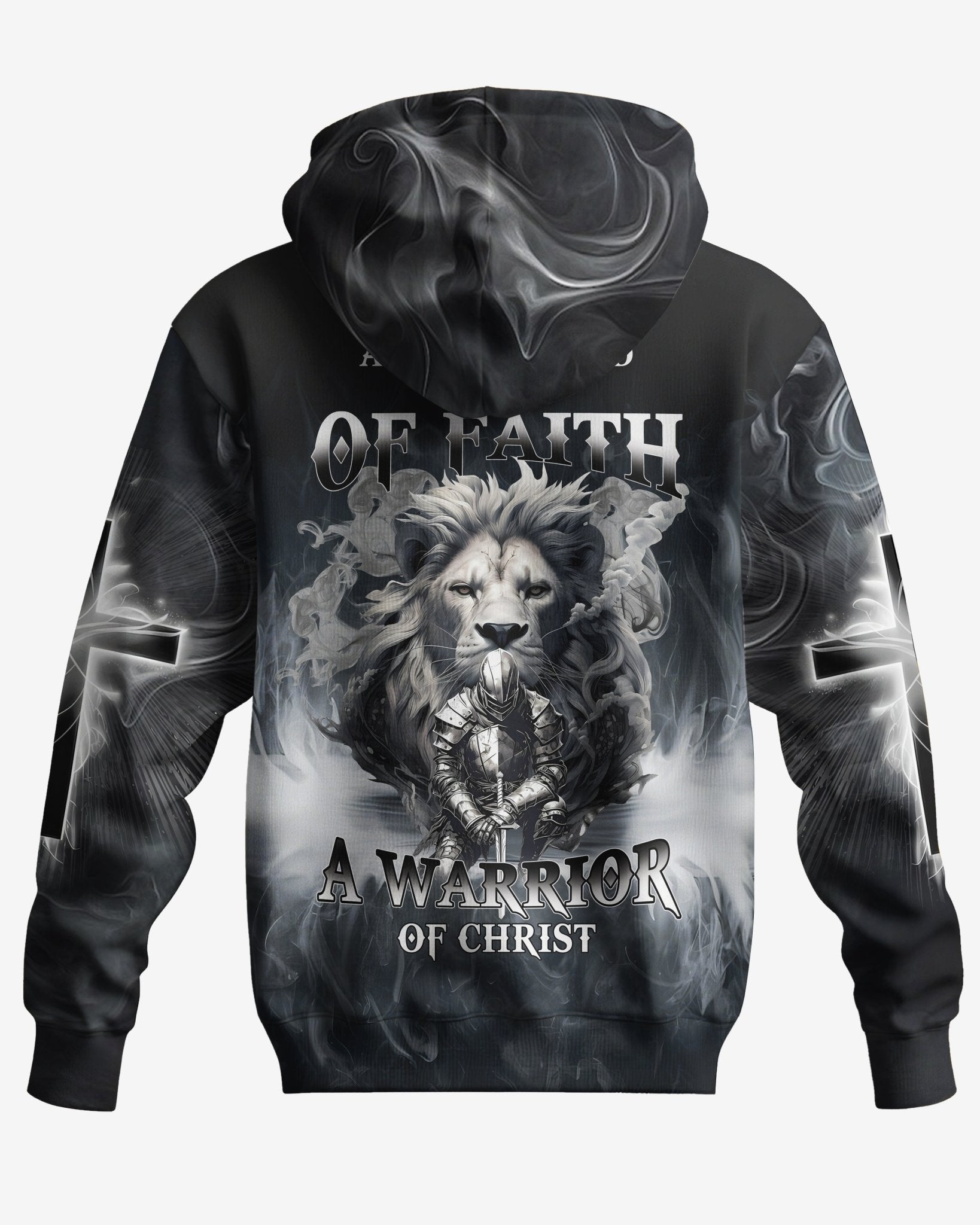 A Child Of God A Man Of Faith All Over Print Zip Hoodie