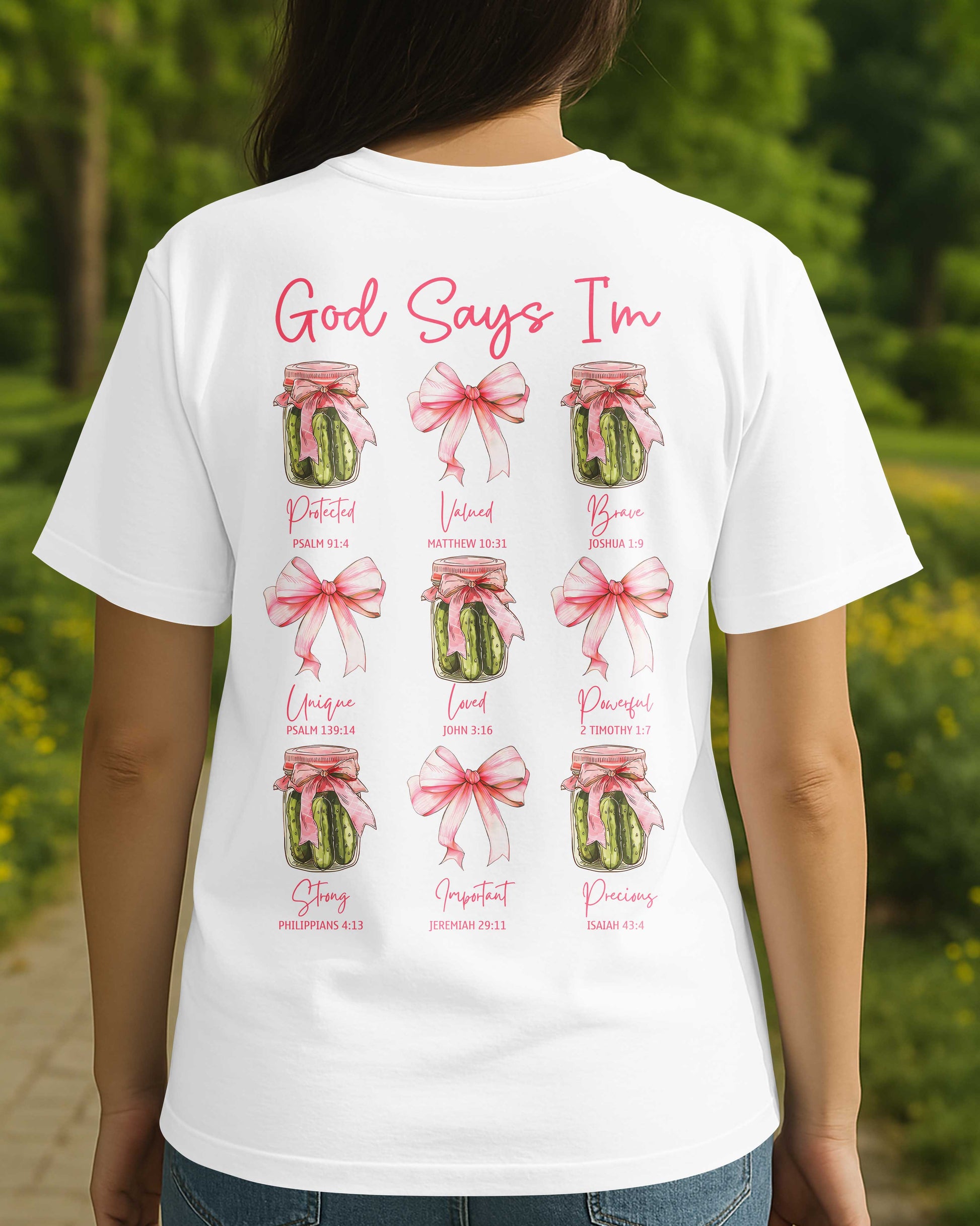 God Says I'm T-Shirt Gift For Her Personalized Gift For Women