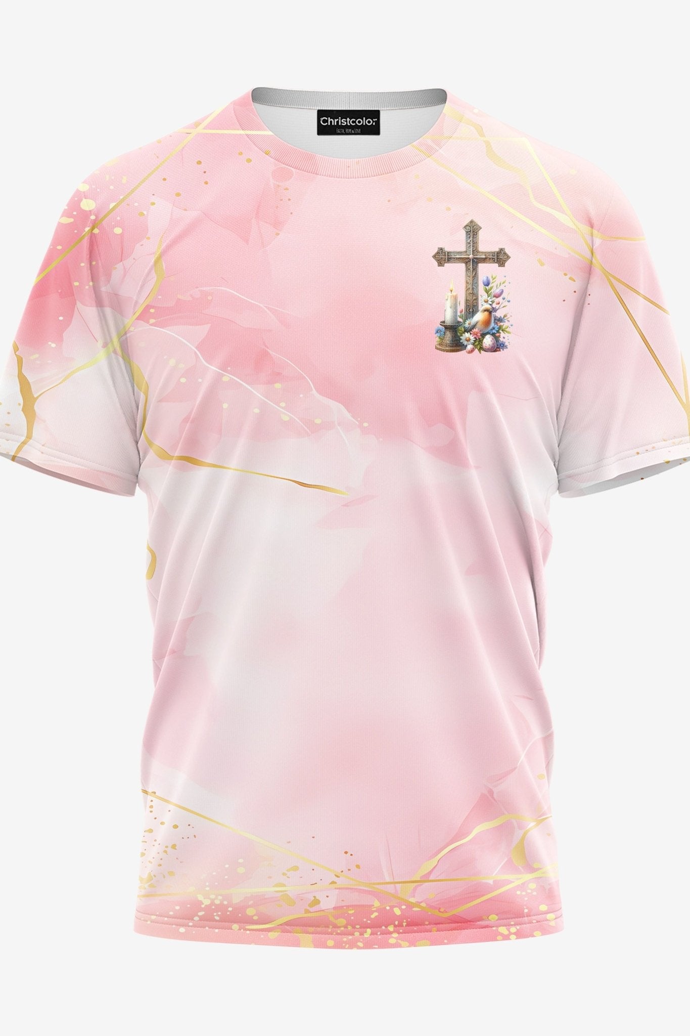 He Is Risen All Over Print T-shirt