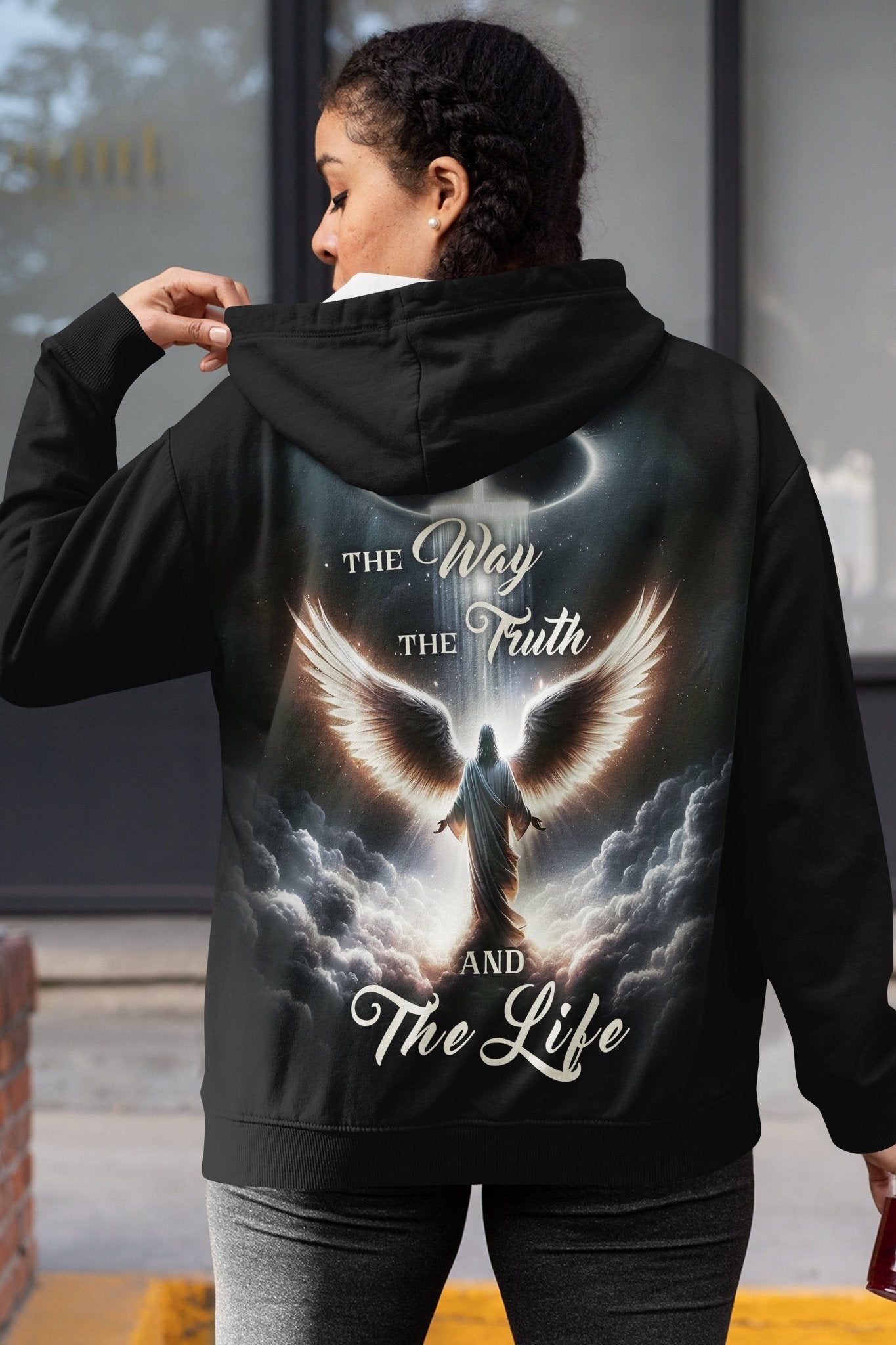 The Way The Truth And The Life All Over Print Hoodie