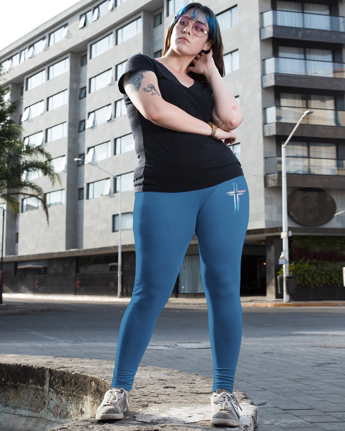Unchanging In A Changing World All Over Print Leggings