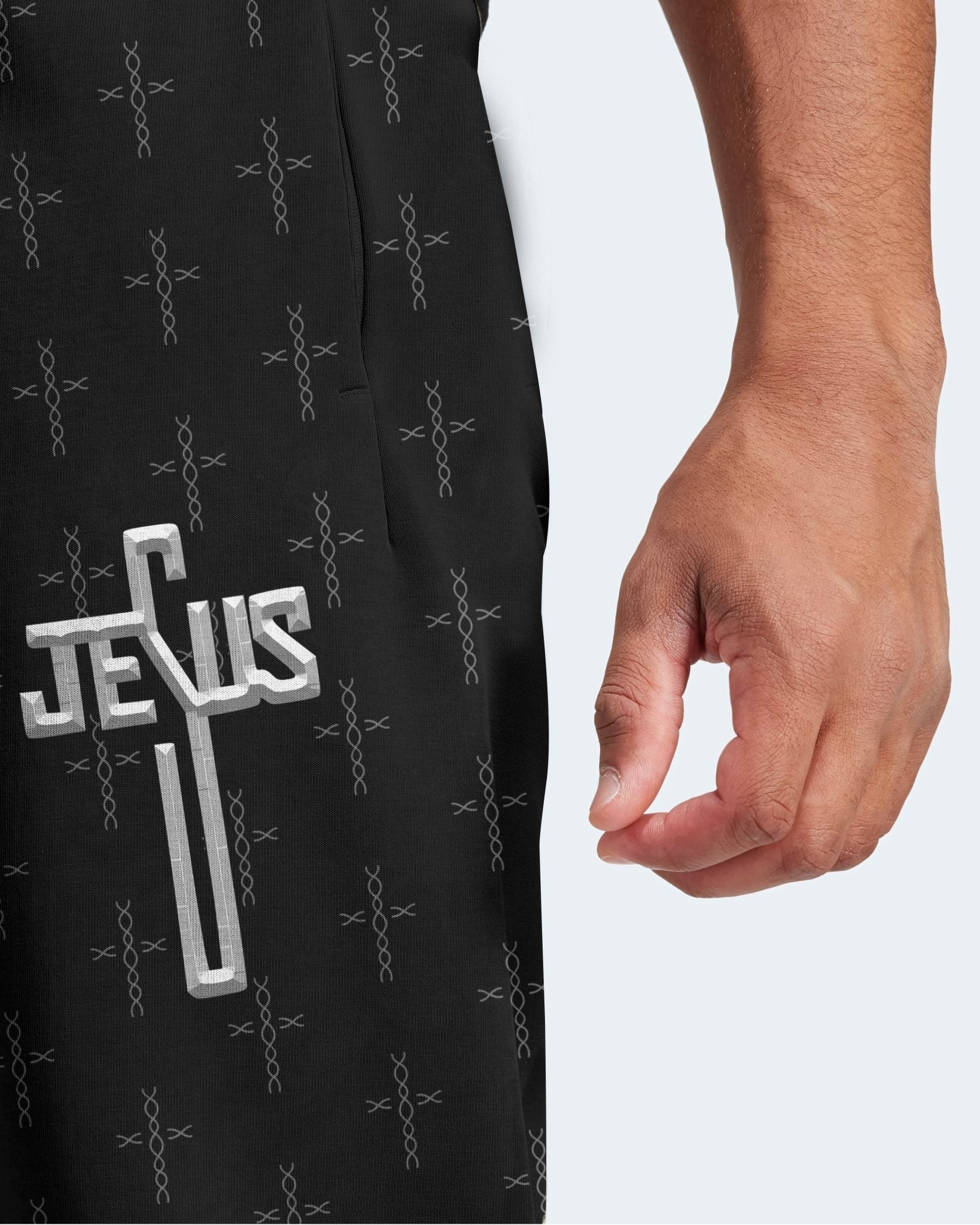 Love Has Conquered The Grave All Over Print Jogger Pants