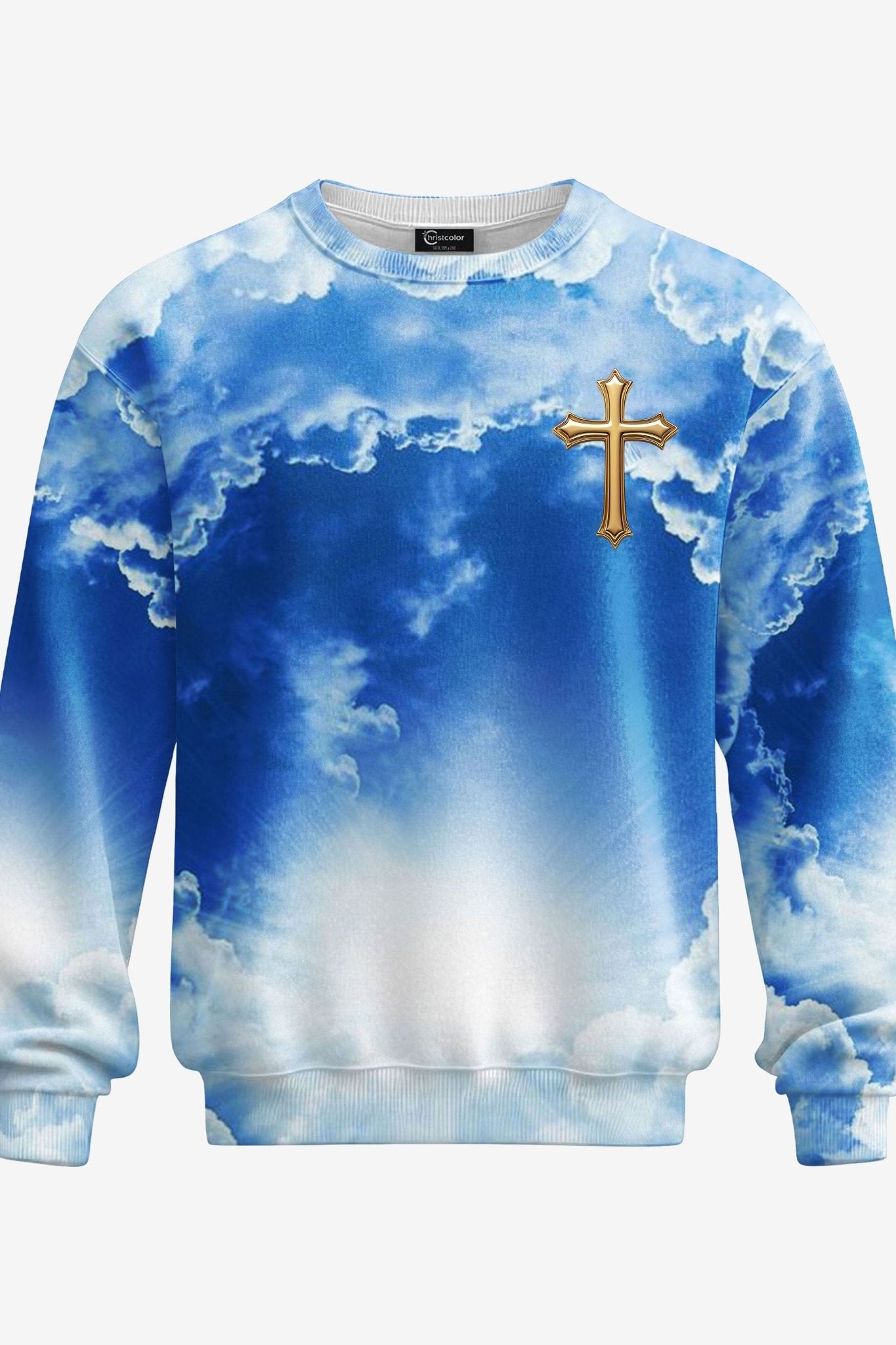 I Am The Way The Truth The Life All Over Print Sweater