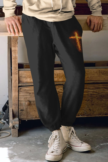 There's No Greater Love Than This All Over Print Jogger Pants