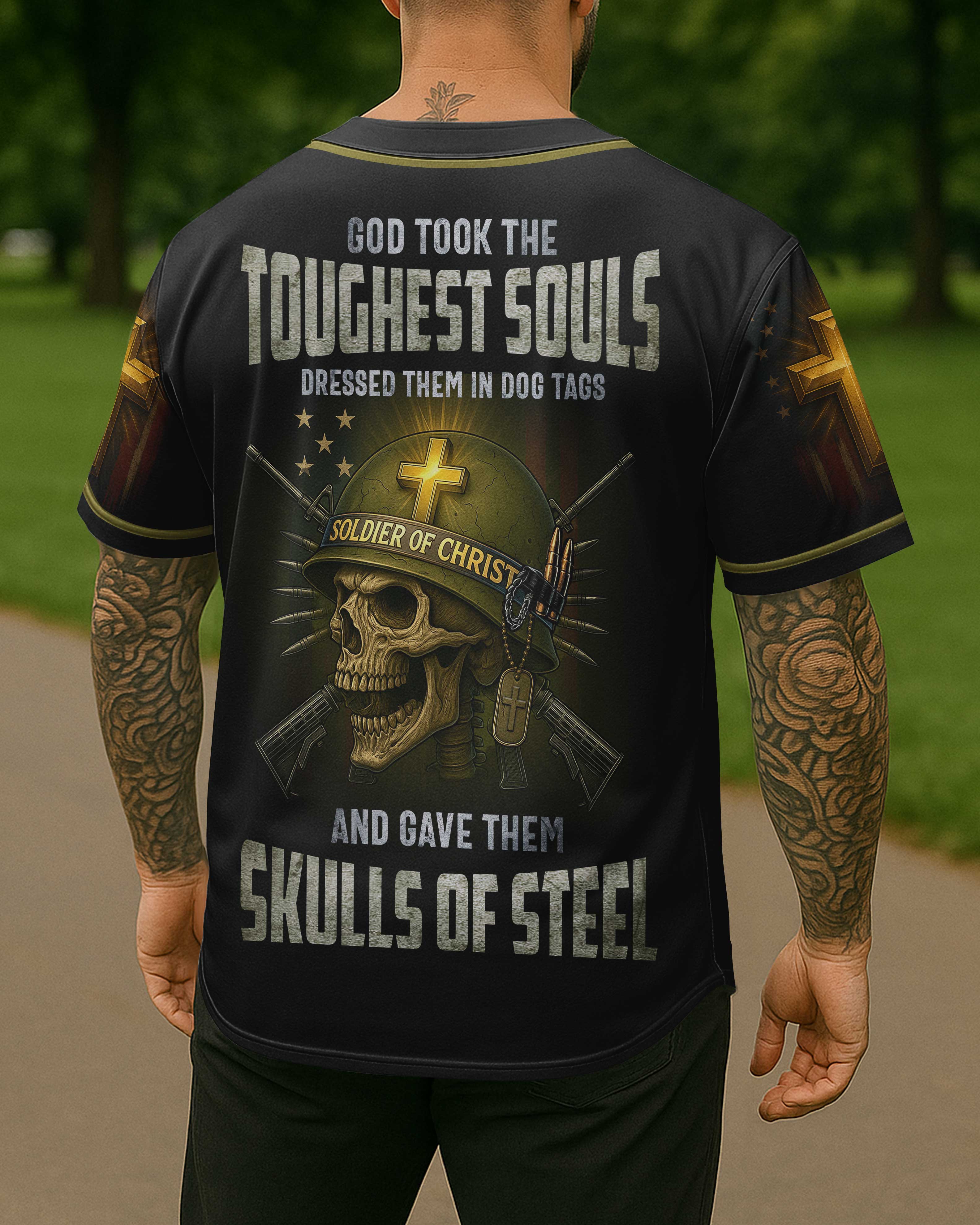 God Took The Toughest Souls All Over Print Jersey