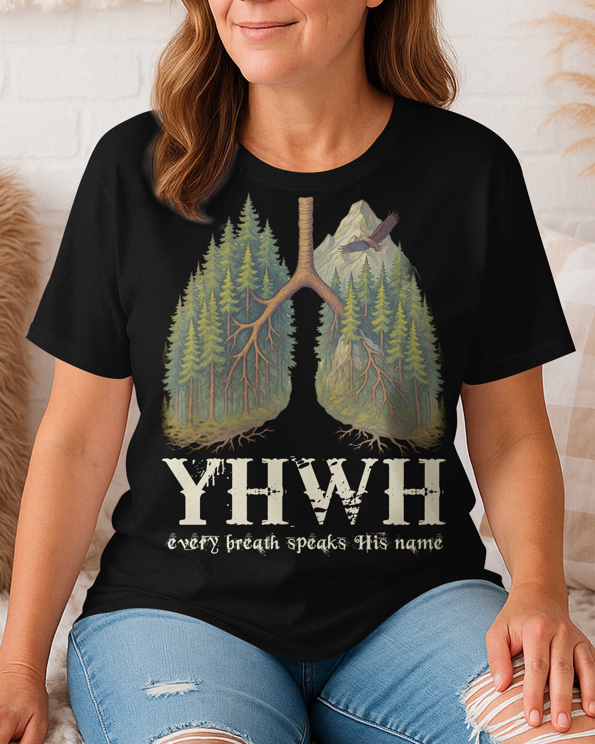 Yhwh Every Breath Speaks His Name T-Shirt