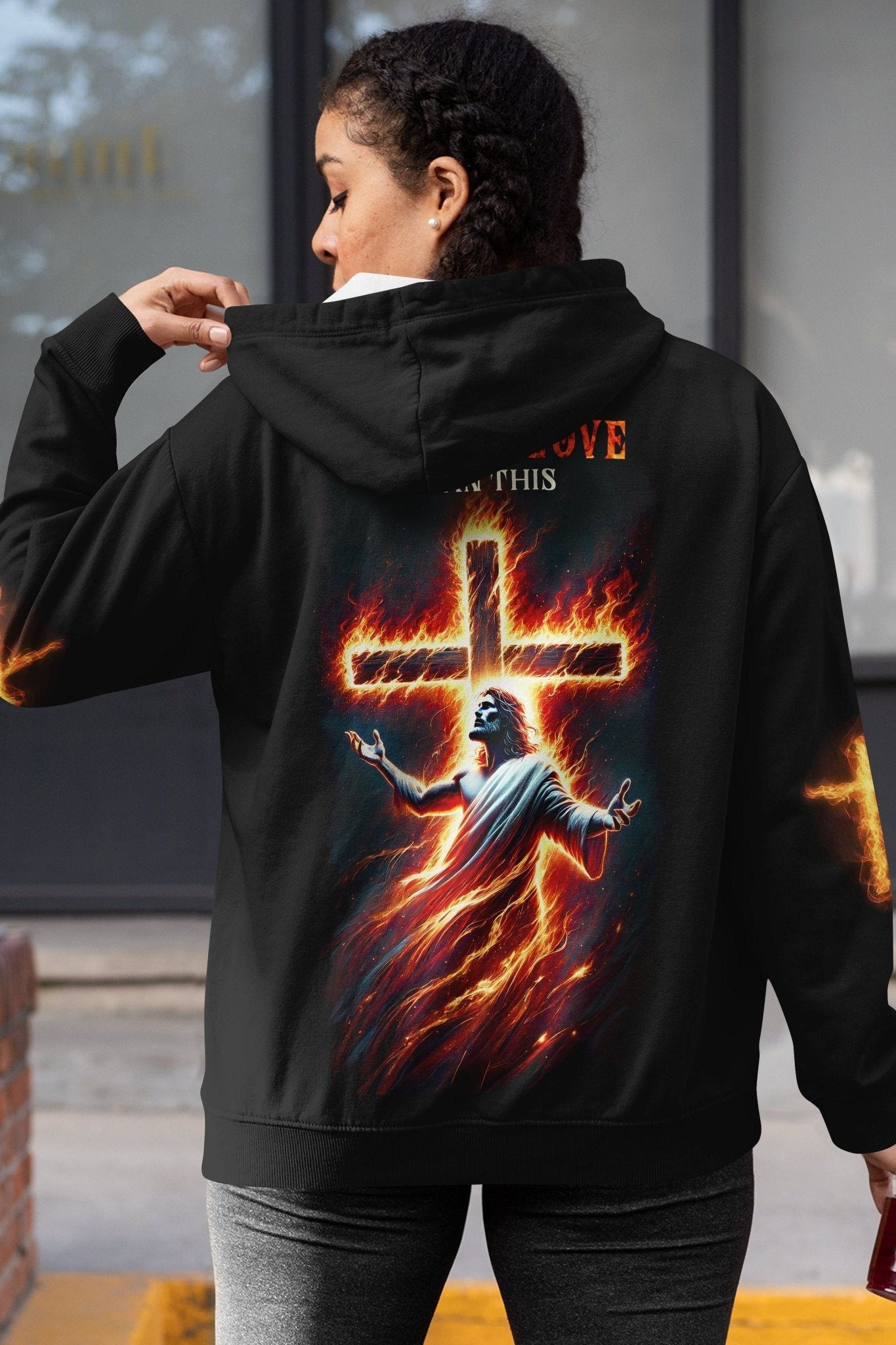 There's No Greater Love Than This All Over Print Hoodie