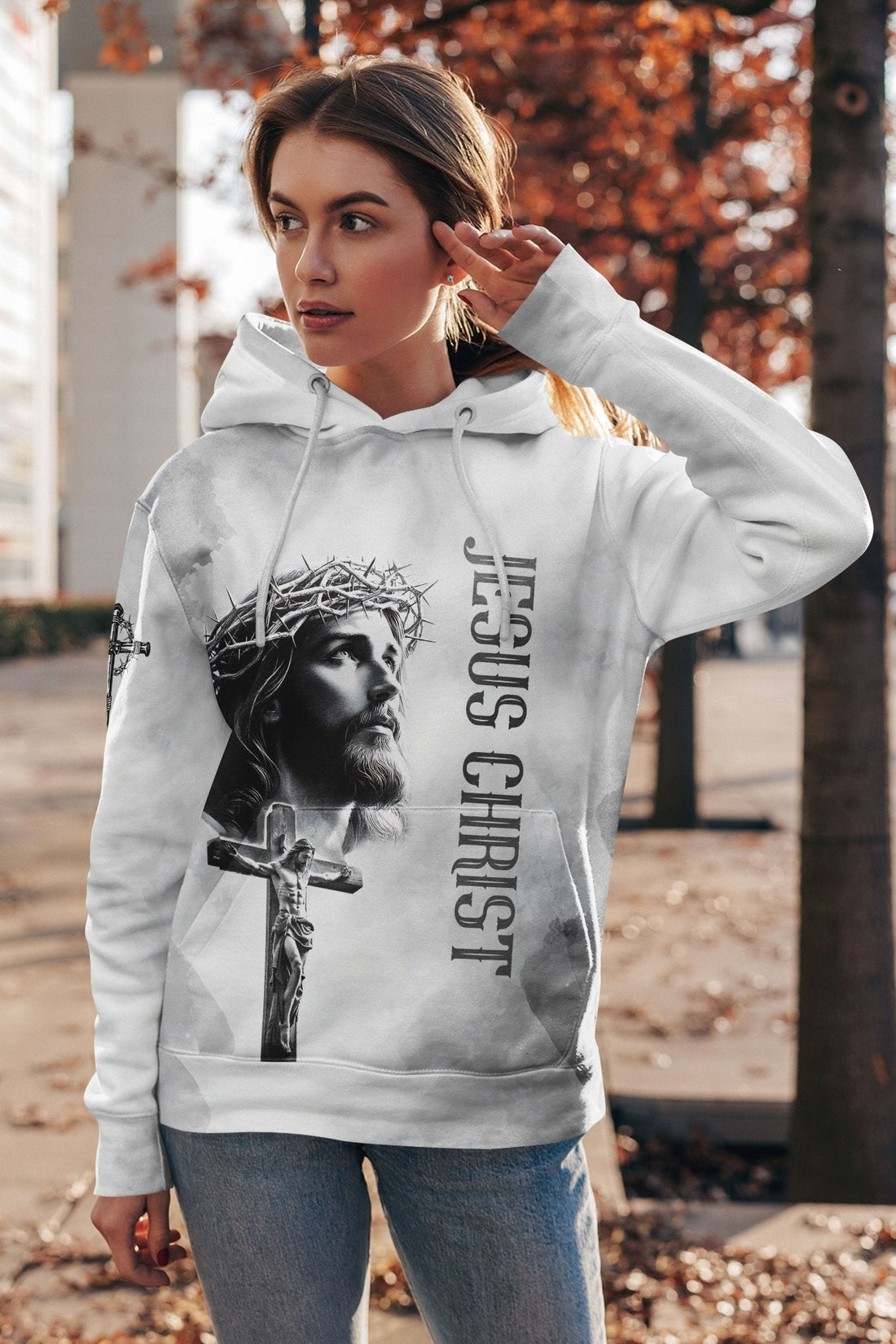 Yet He Chose Me All Over Print Hoodie