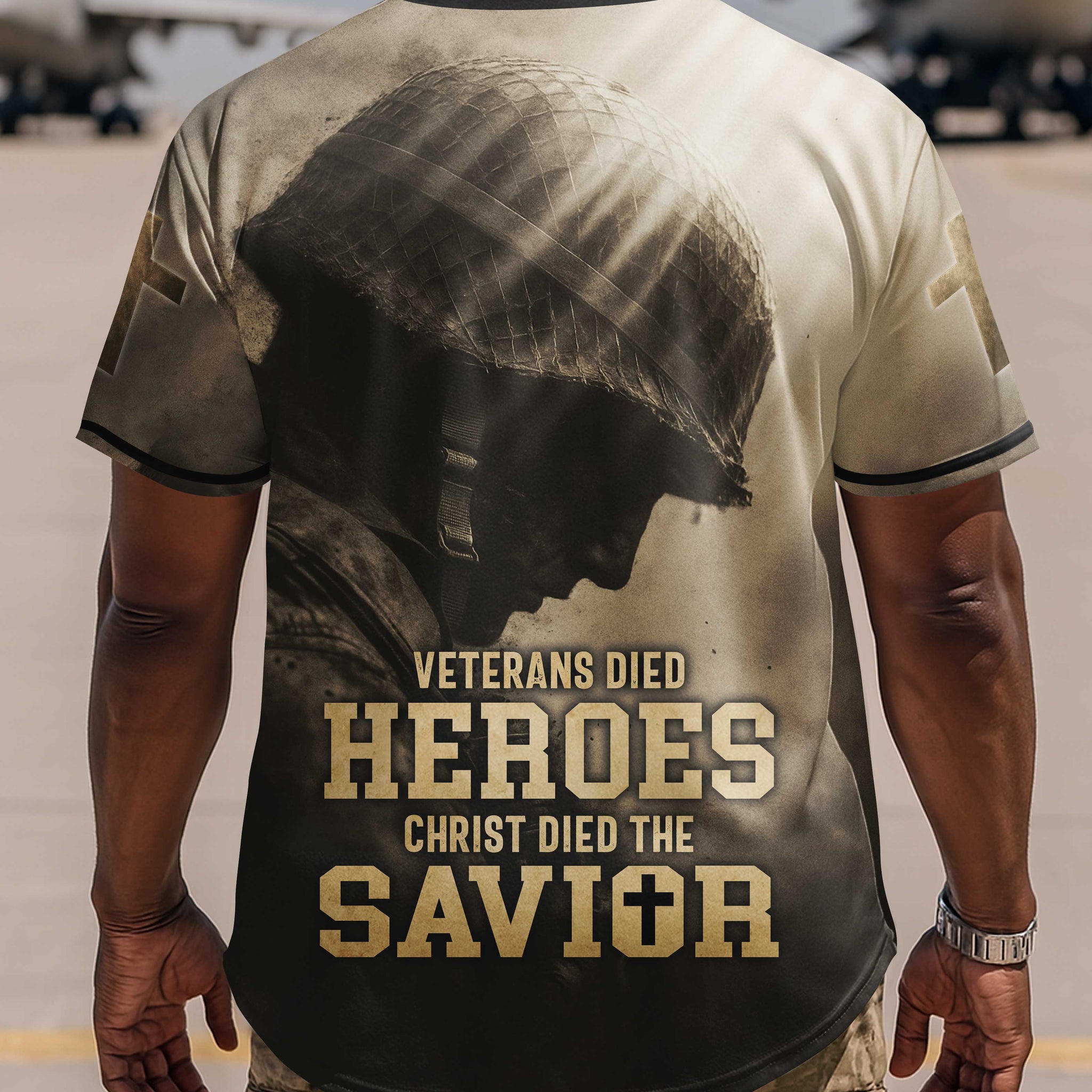 Veterans Died Heroes Christ Died The Savior Shirt