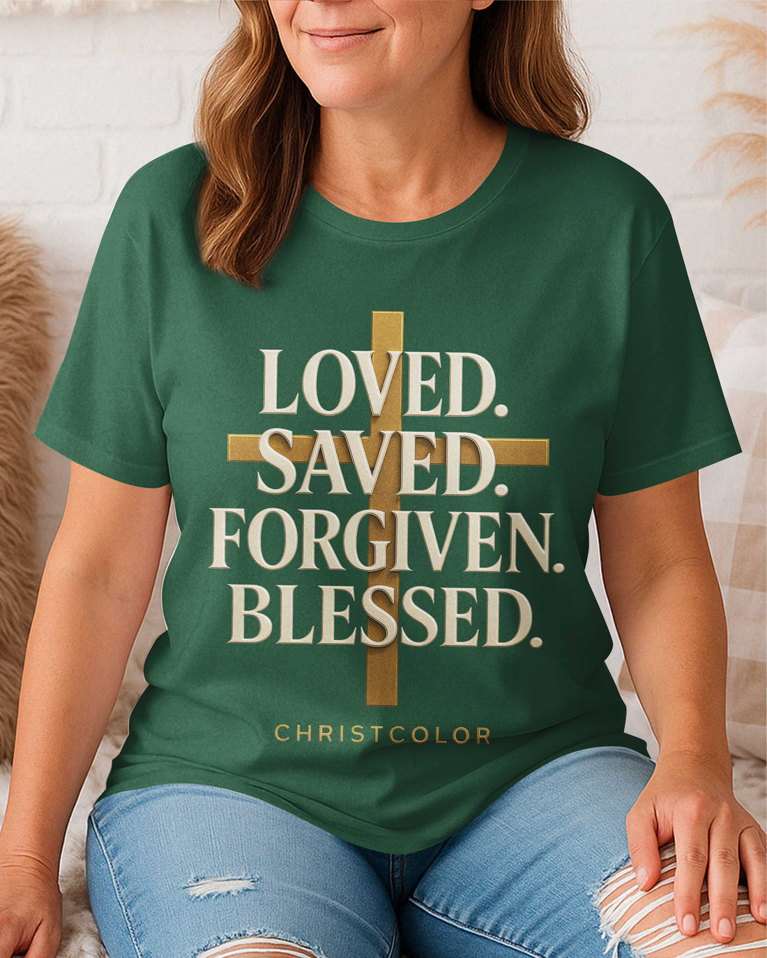 Loved. Saved. Forgiven. Blessed. T-Shirt