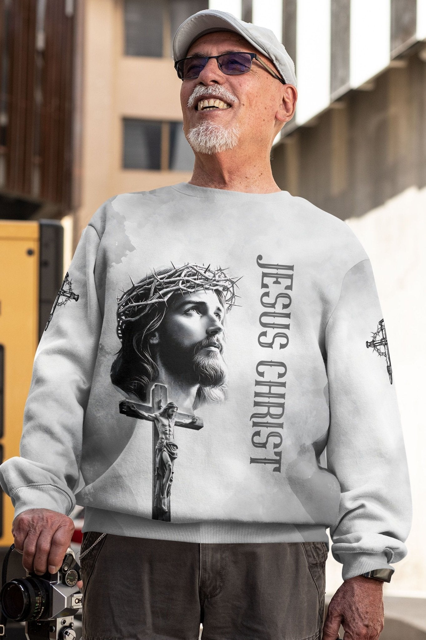 Yet He Chose Me All Over Print Sweater