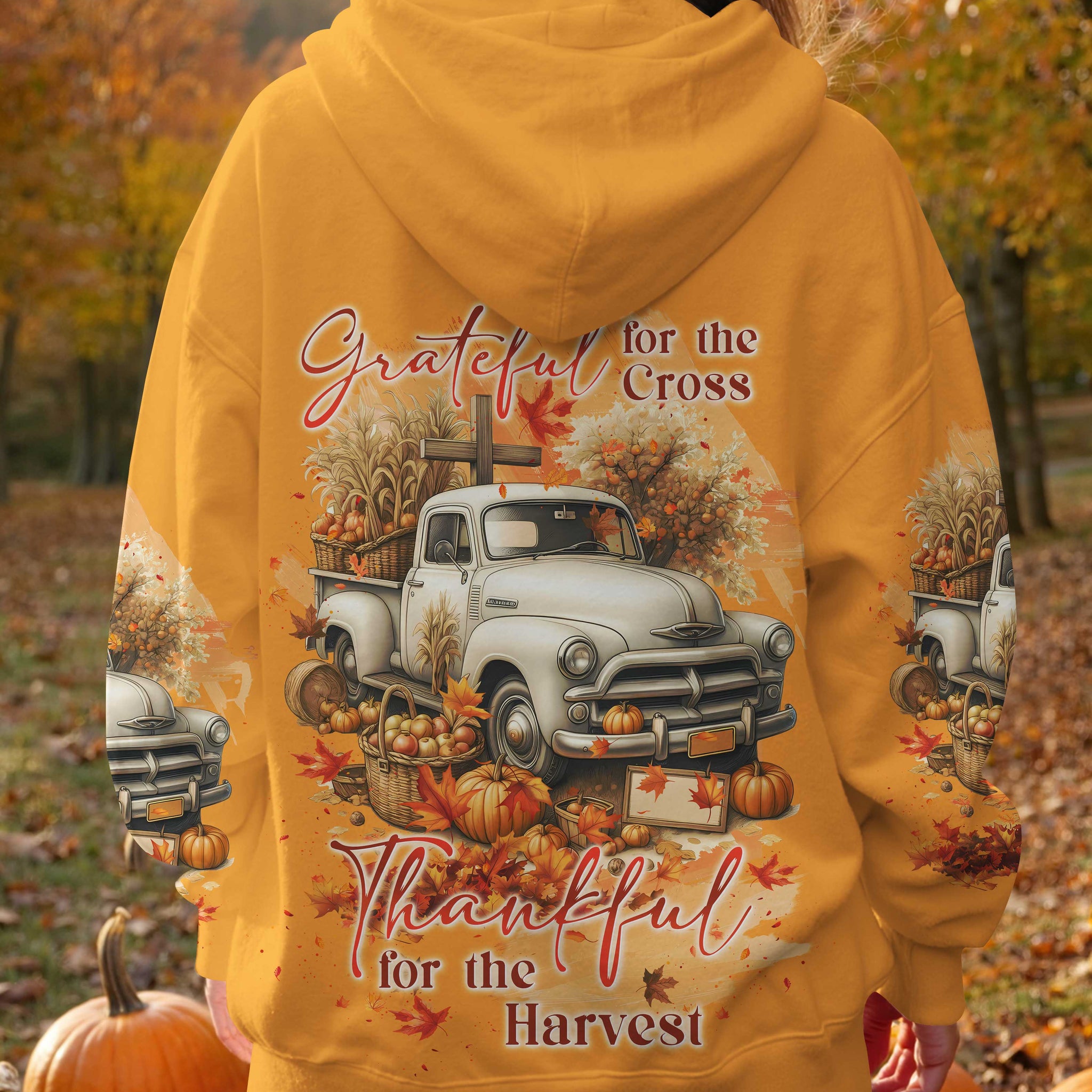 Grateful For The Cross Thankful For The Harvest Shirt
