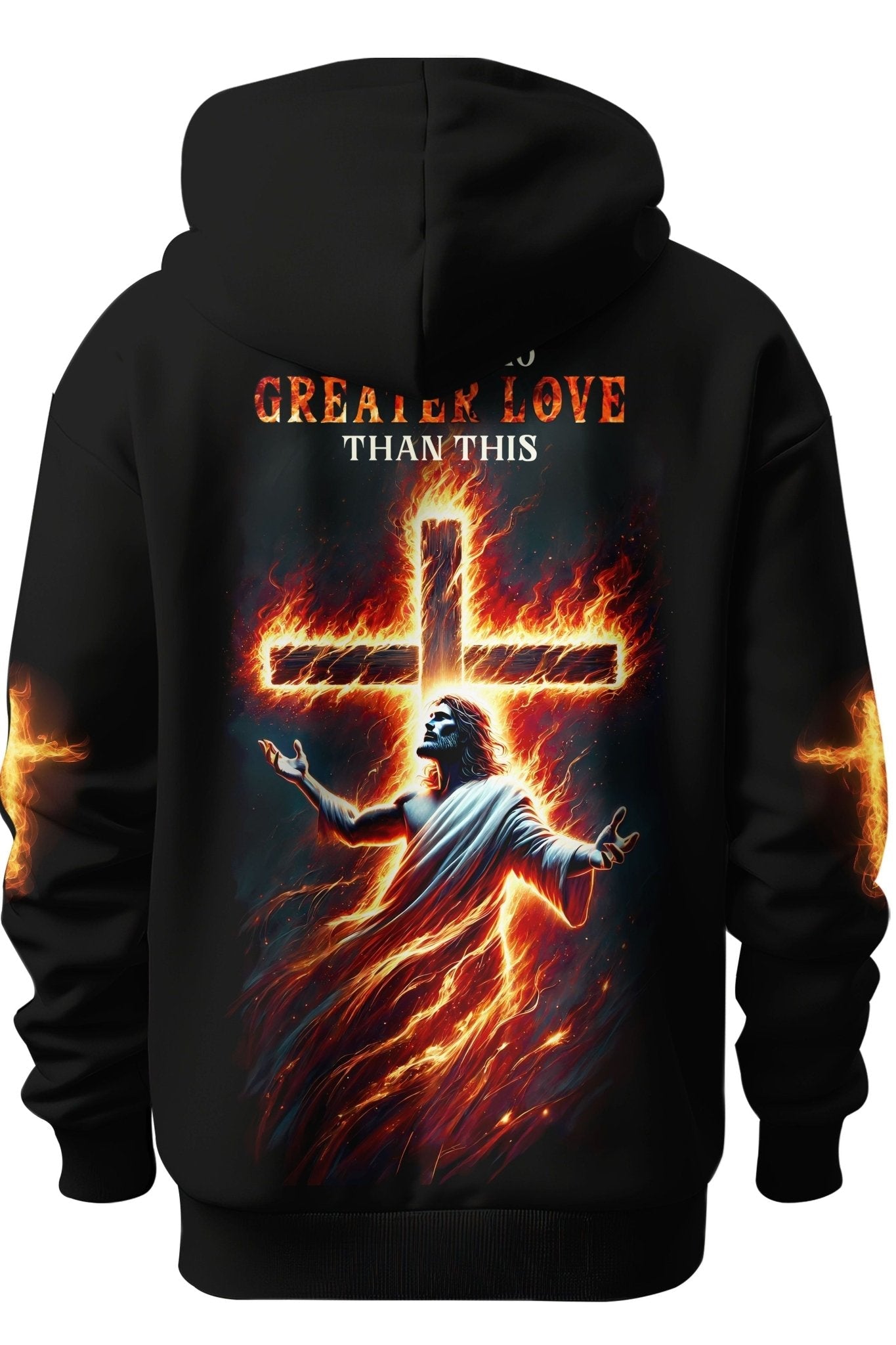There's No Greater Love Than This All Over Print Hoodie