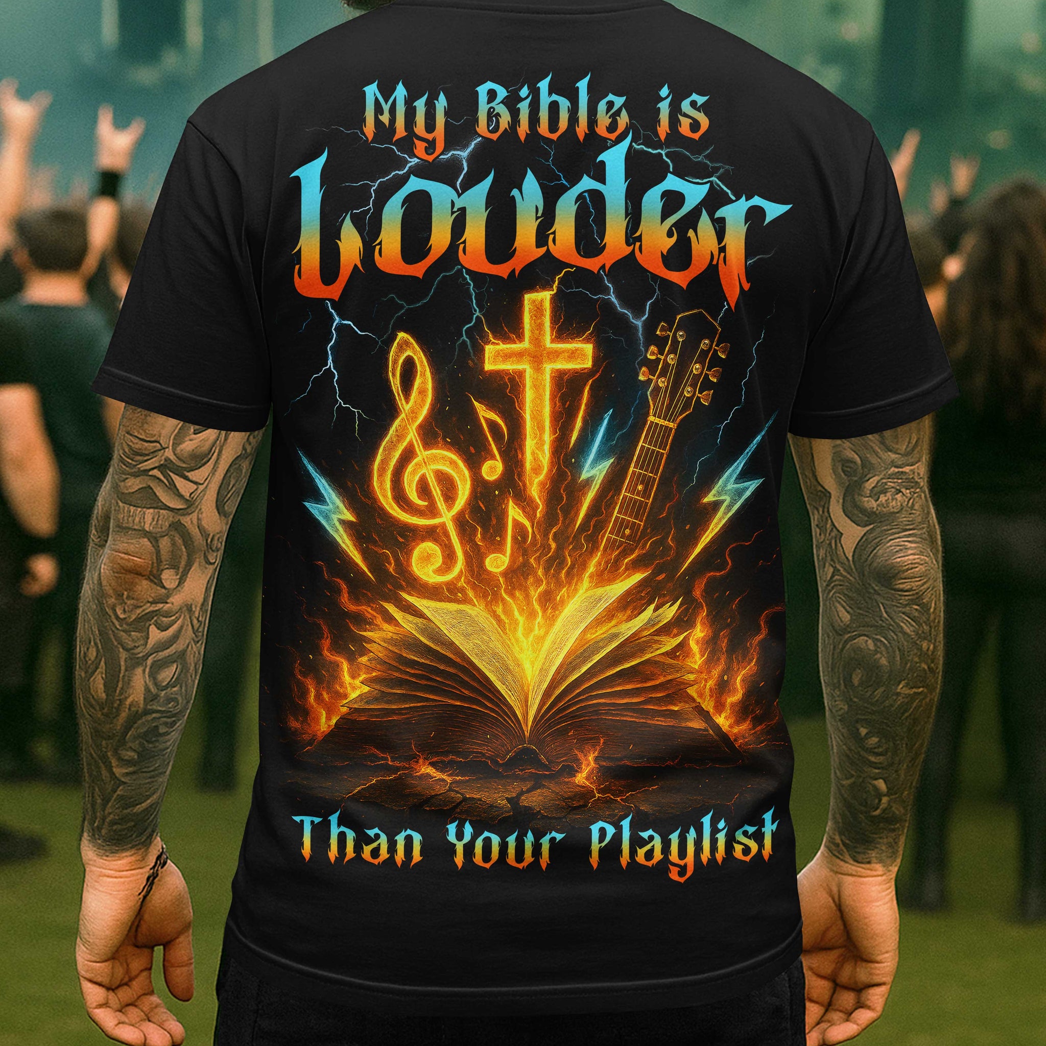 My Bible Is Louder Than Your Playlist Shirt