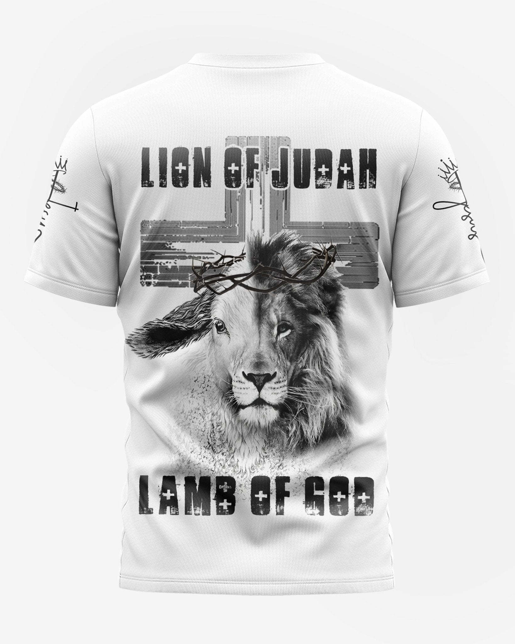 Lion Of Judah Lamb Of God All Over Print T-shirt