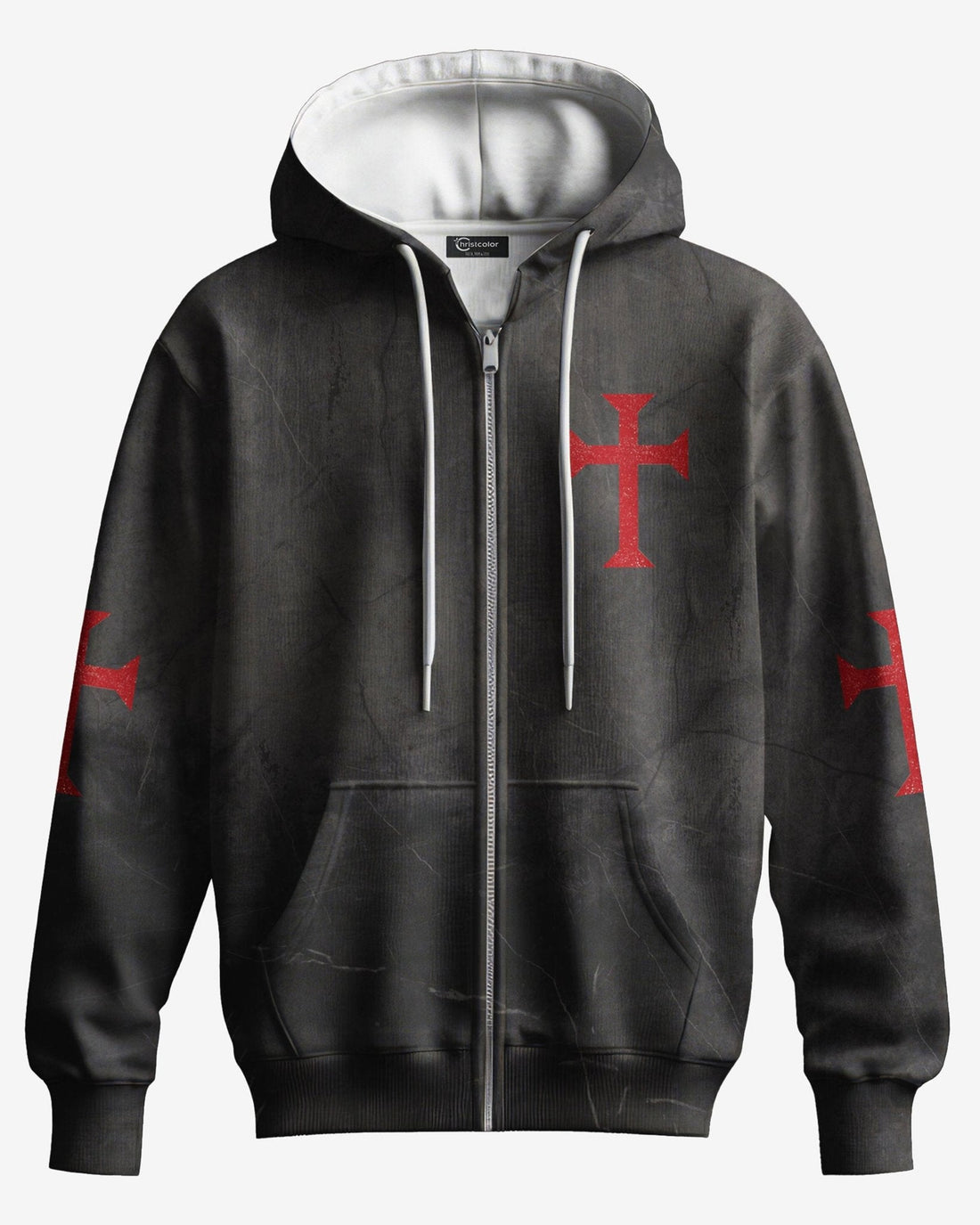 Let Your Faith Be Bigger Than Your Fear All Over Print Zip Hoodie