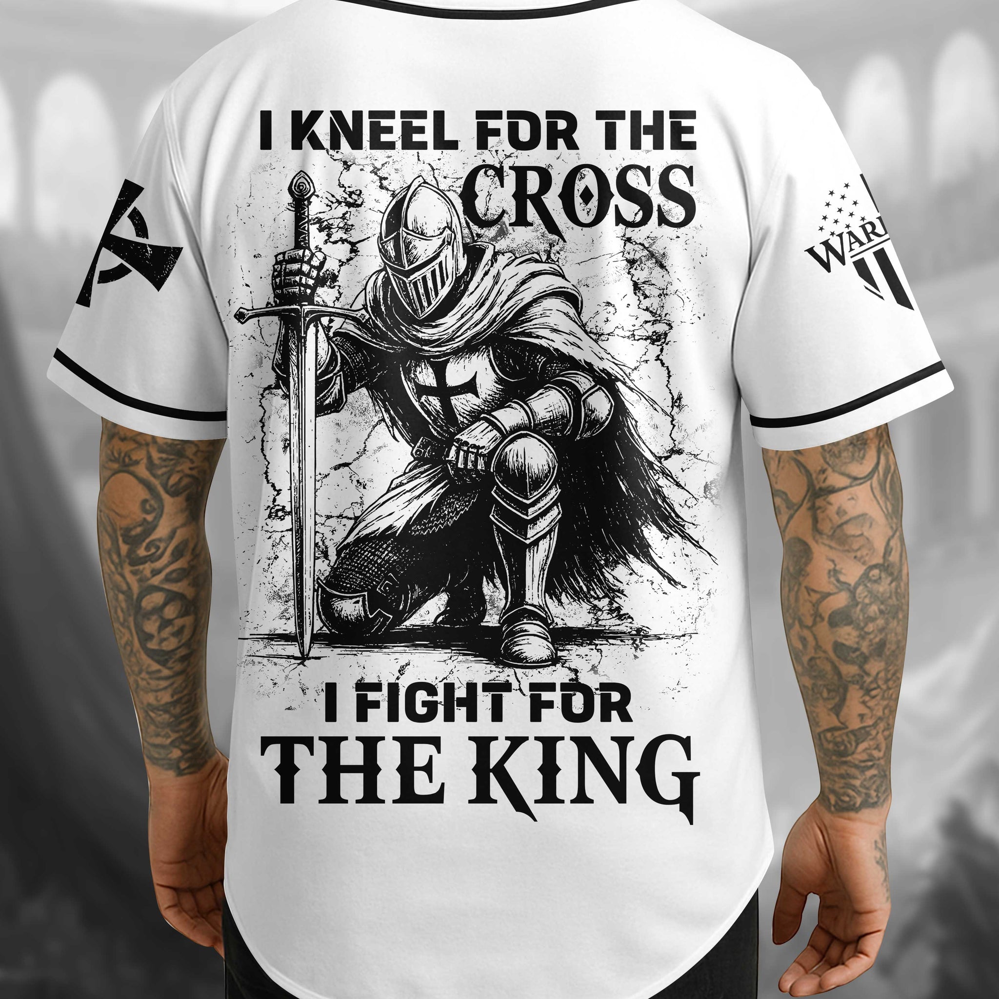I Kneel For The Cross I Fight For The King Shirt