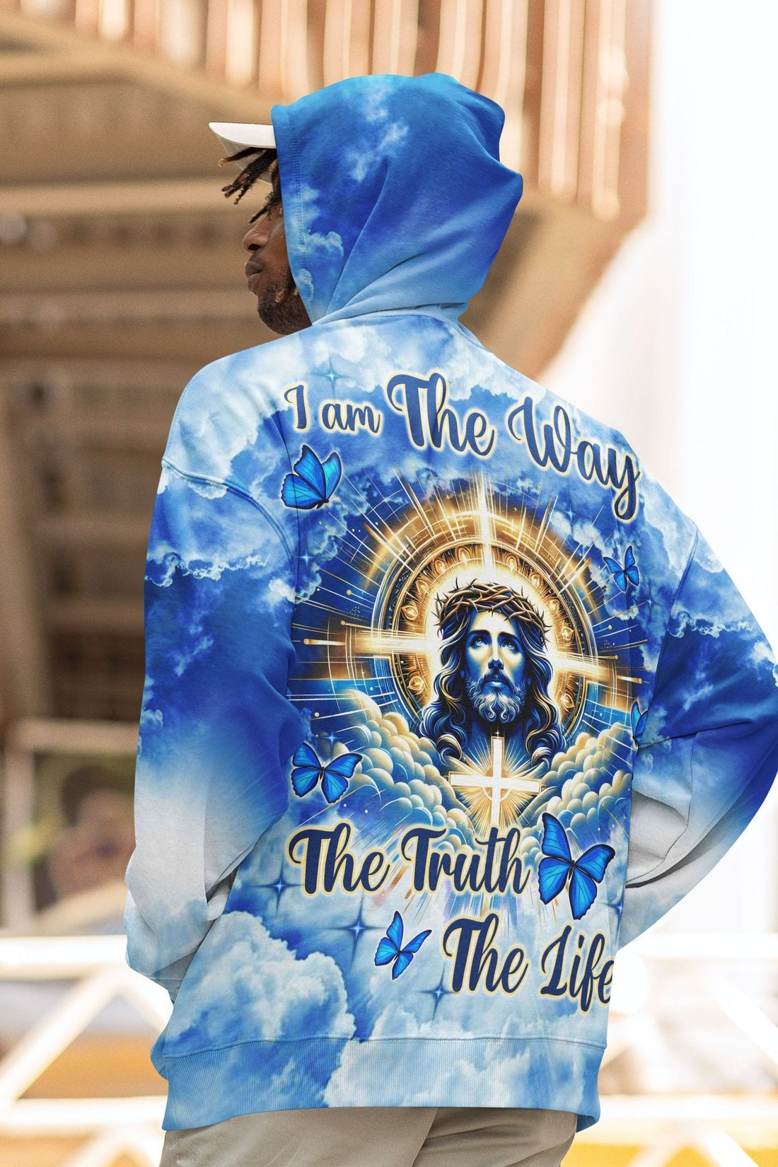 I Am The Way The Truth The Life All Over Print Hoodie