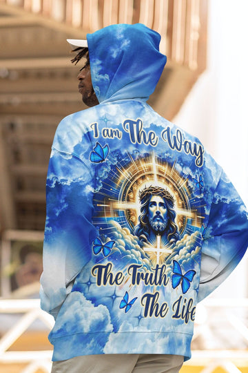 I Am The Way The Truth The Life All Over Print Hoodie