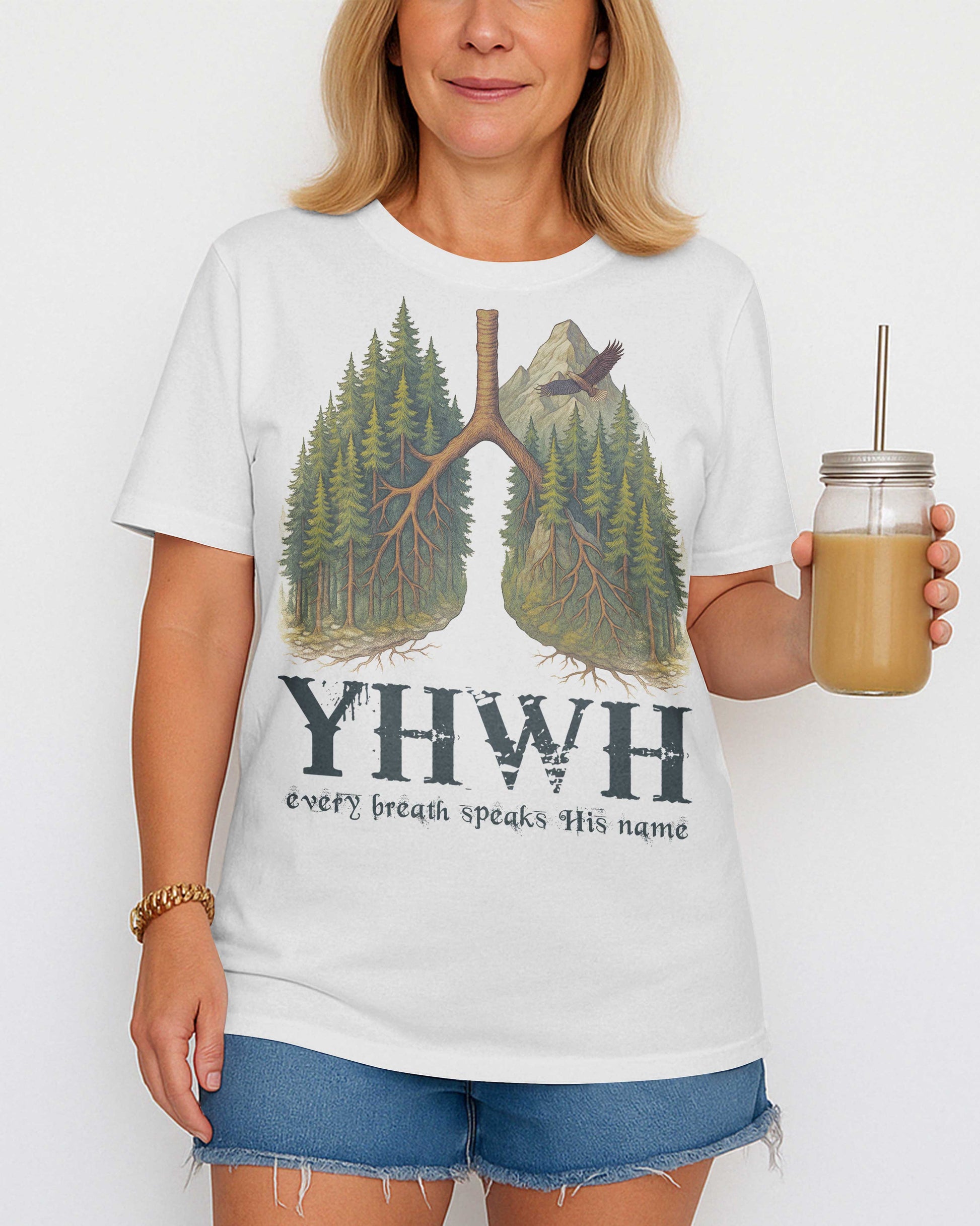 Yhwh Every Breath Speaks His Name T-Shirt